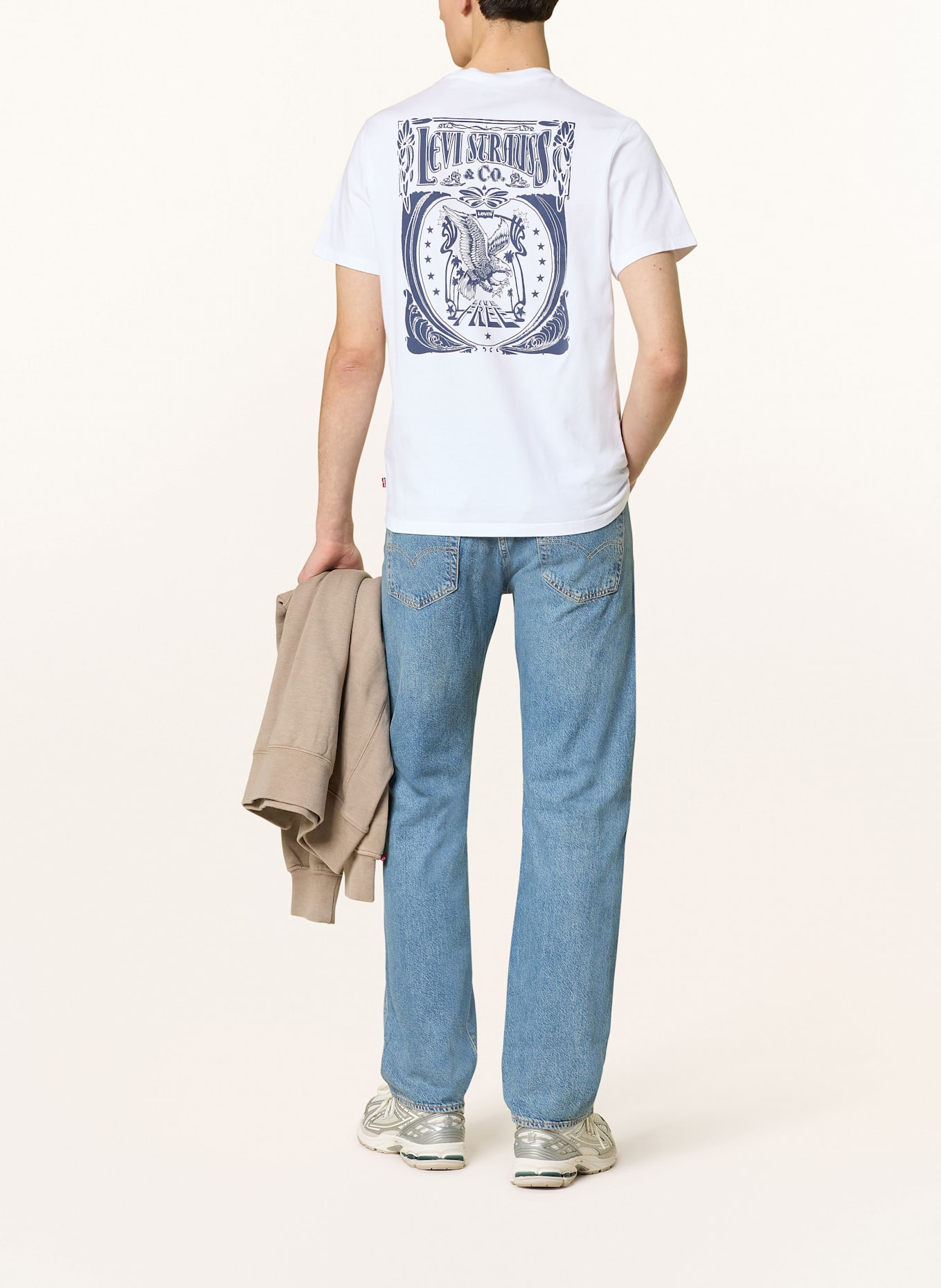 Levi's® T-shirt: WHITE