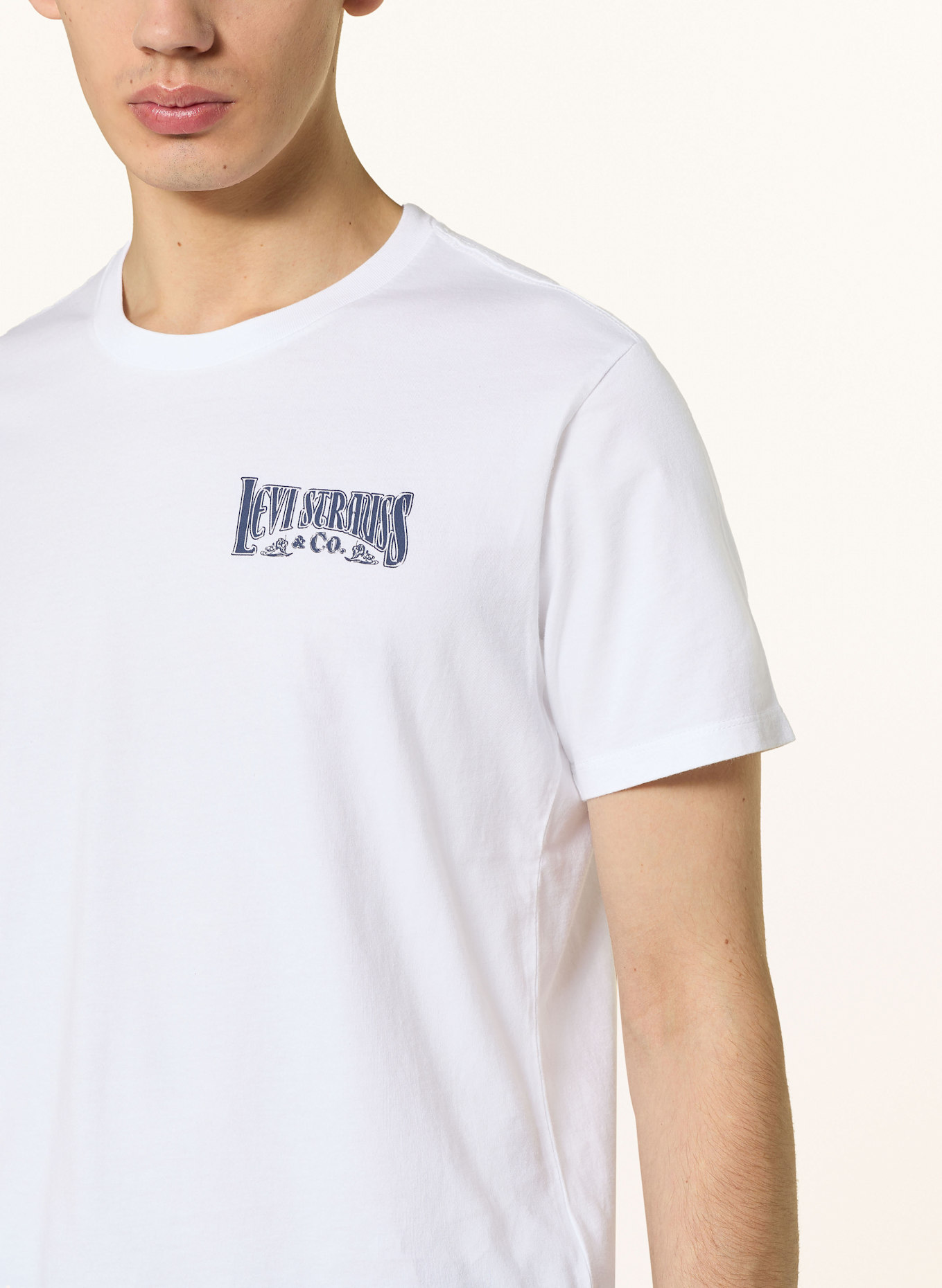 Levi's® T-shirt: WHITE