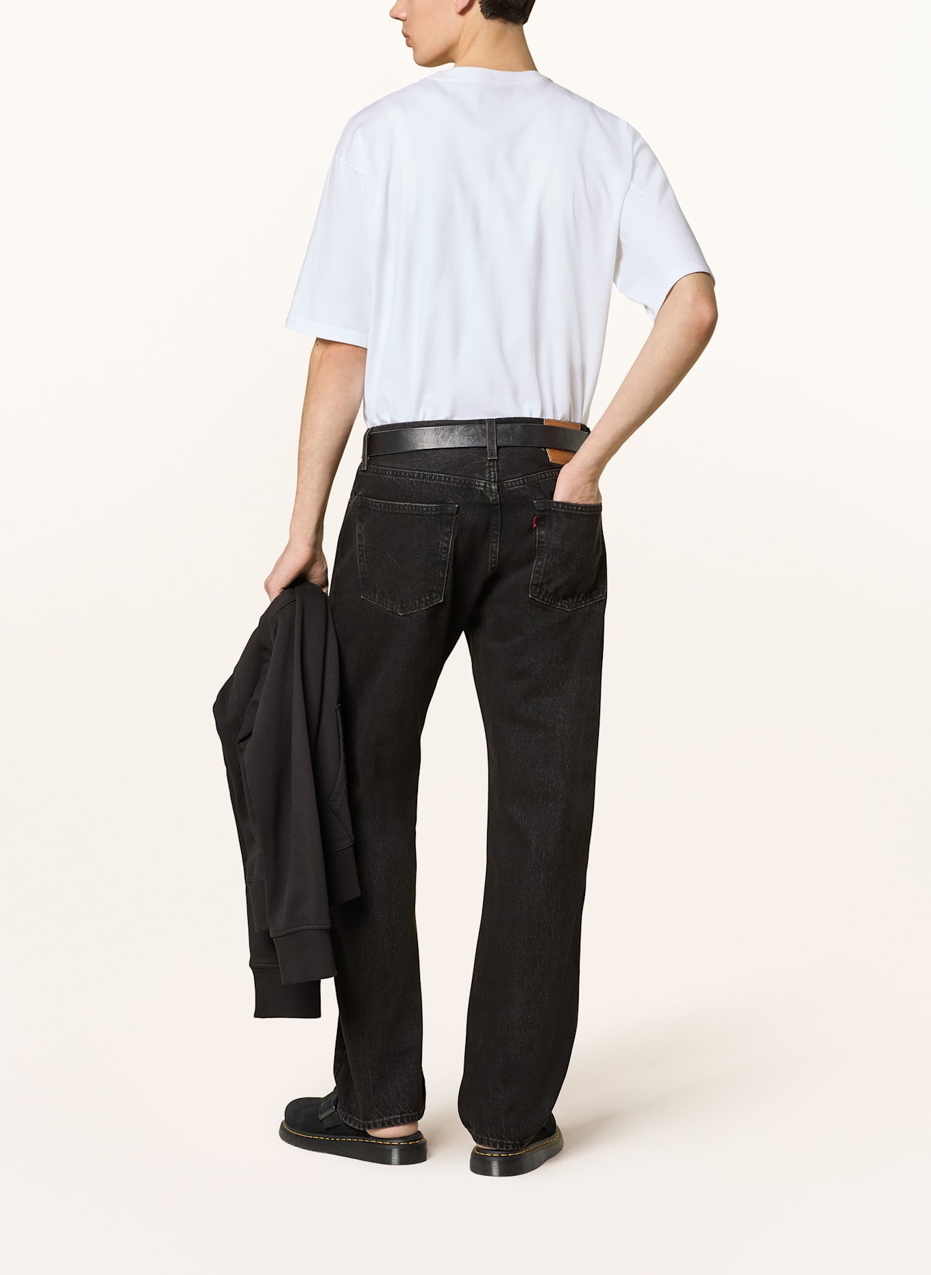 Levi's® Jeans 555 Tapered Fit: 02 Svarta