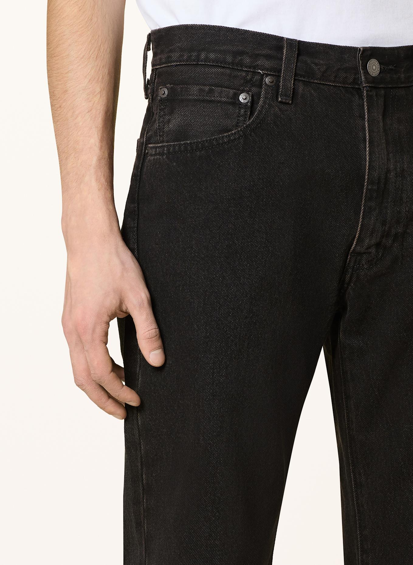 Levi's® Jeans 555 Tapered Fit: 02 Svarta