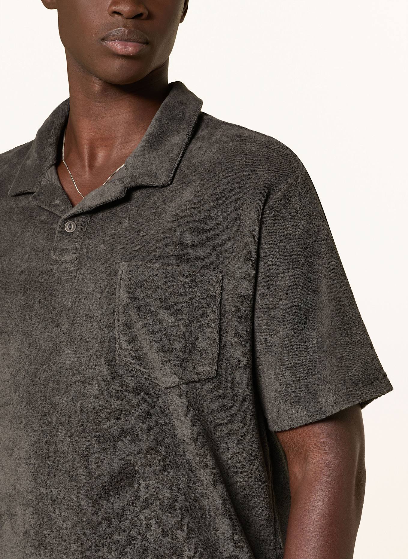 Levi's® Frottee-Poloshirt: SCHWARZ