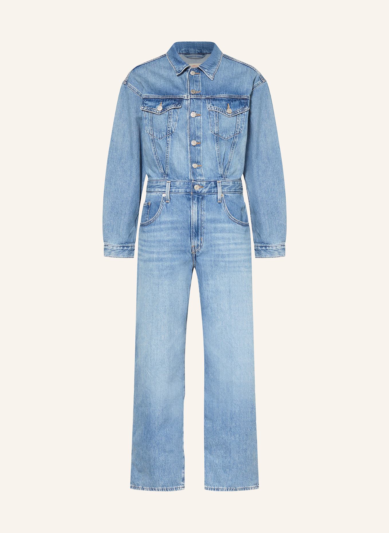 Levi's® Jeans-Jumpsuit: 01 Med Indigo - Worn In