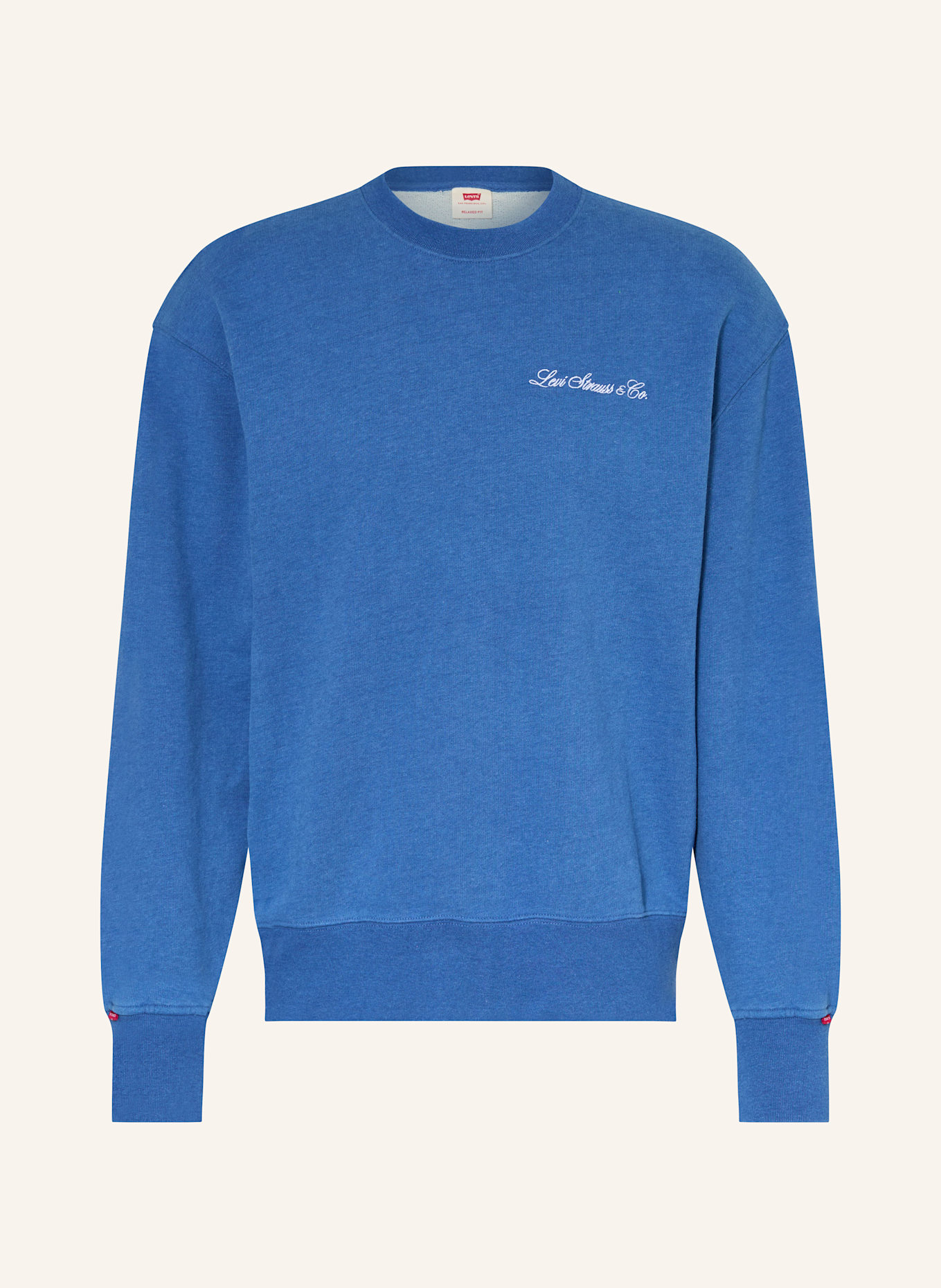 Levi's® Sweatshirt: BLAU