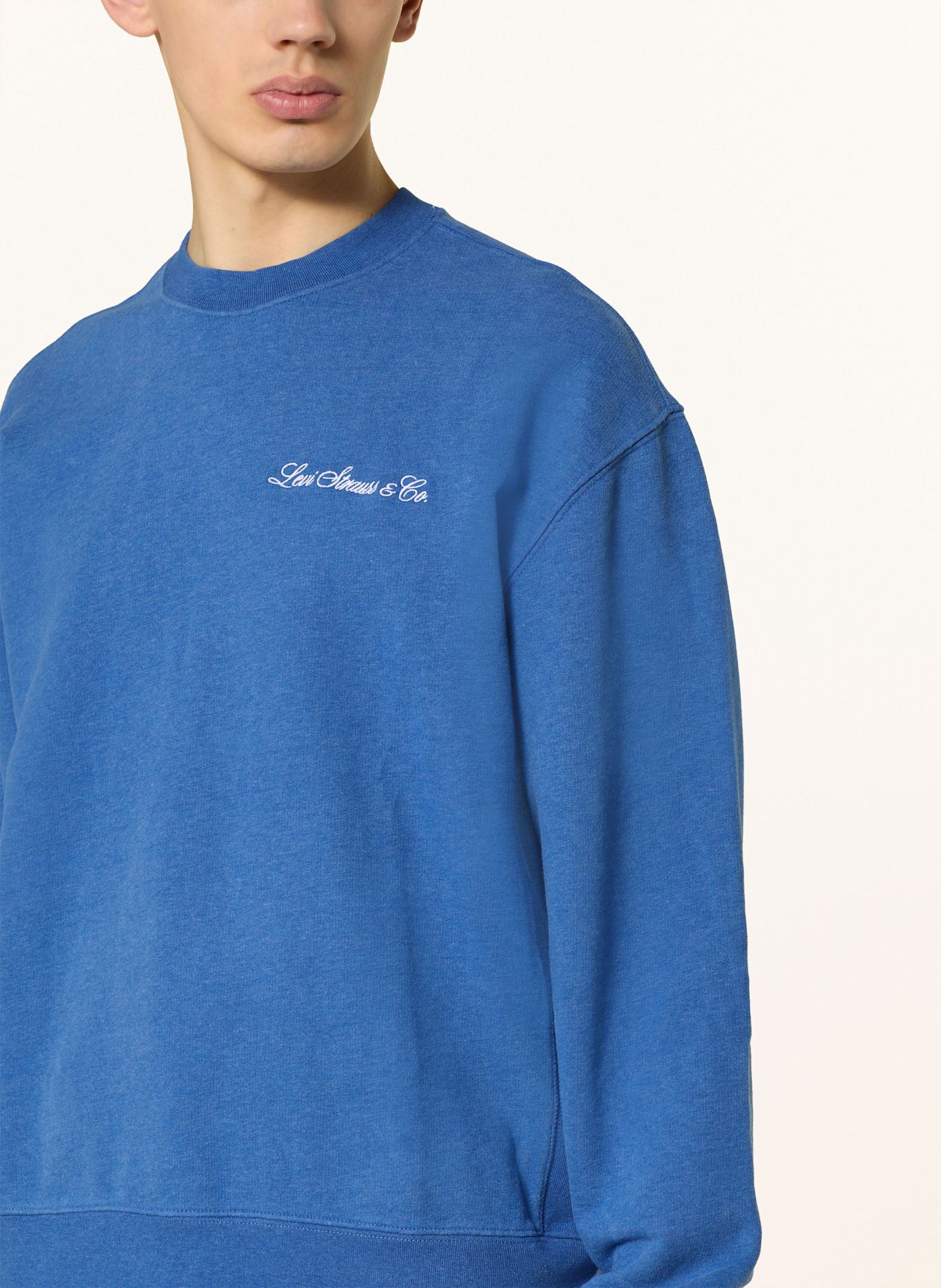Levi's® Sweatshirt: BLAU