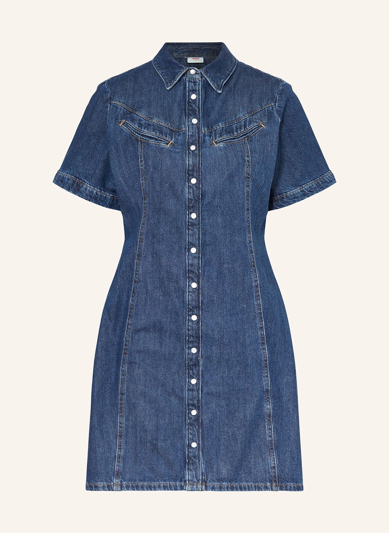 Levi's® Jeanskleid RINOA: 00 Med Indigo - Flat Finish