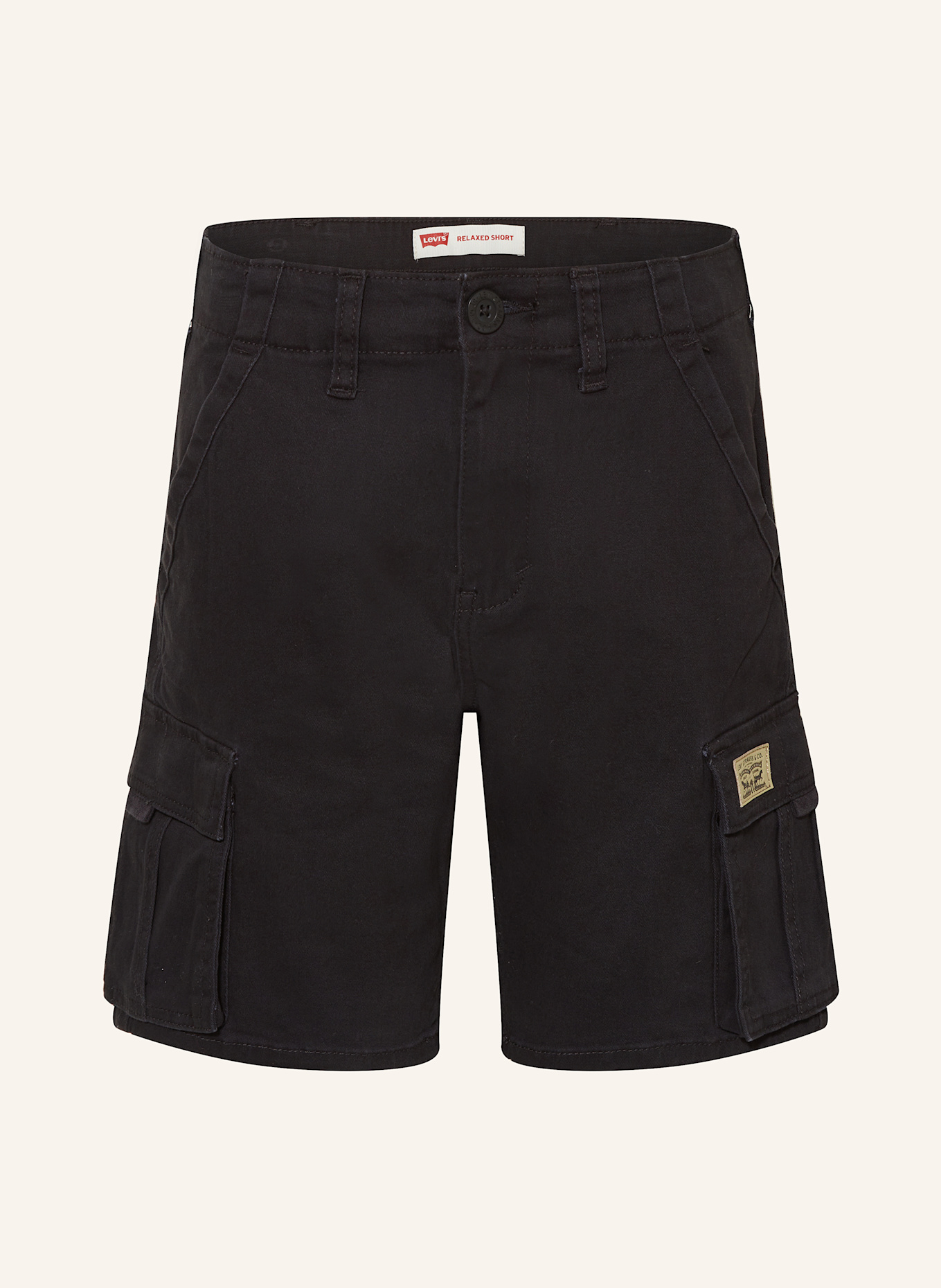 Levi's® Cargoshorts Relaxed Fit: SCHWARZ
