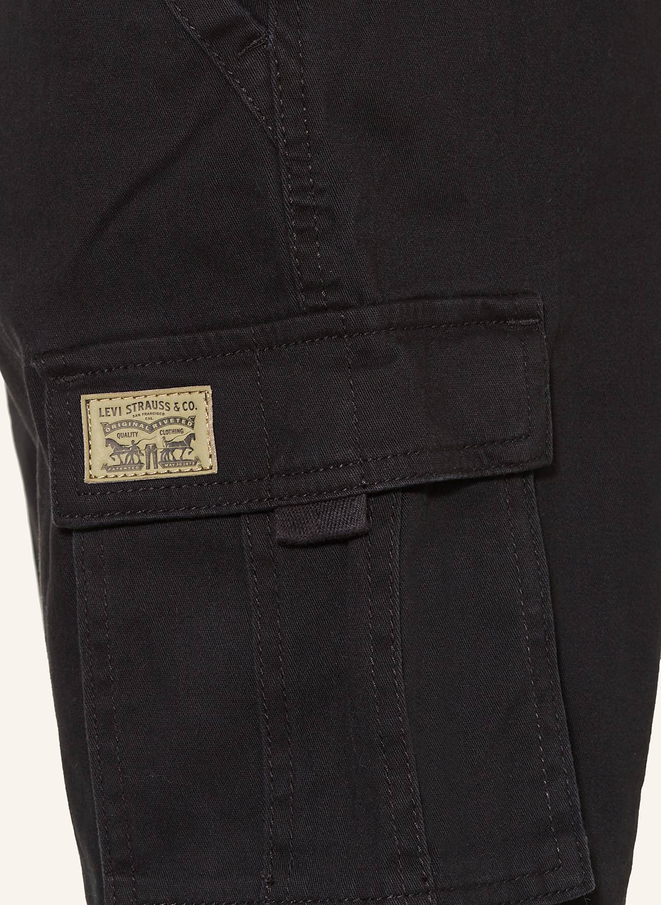 Levi's® Cargoshorts Relaxed Fit: SCHWARZ
