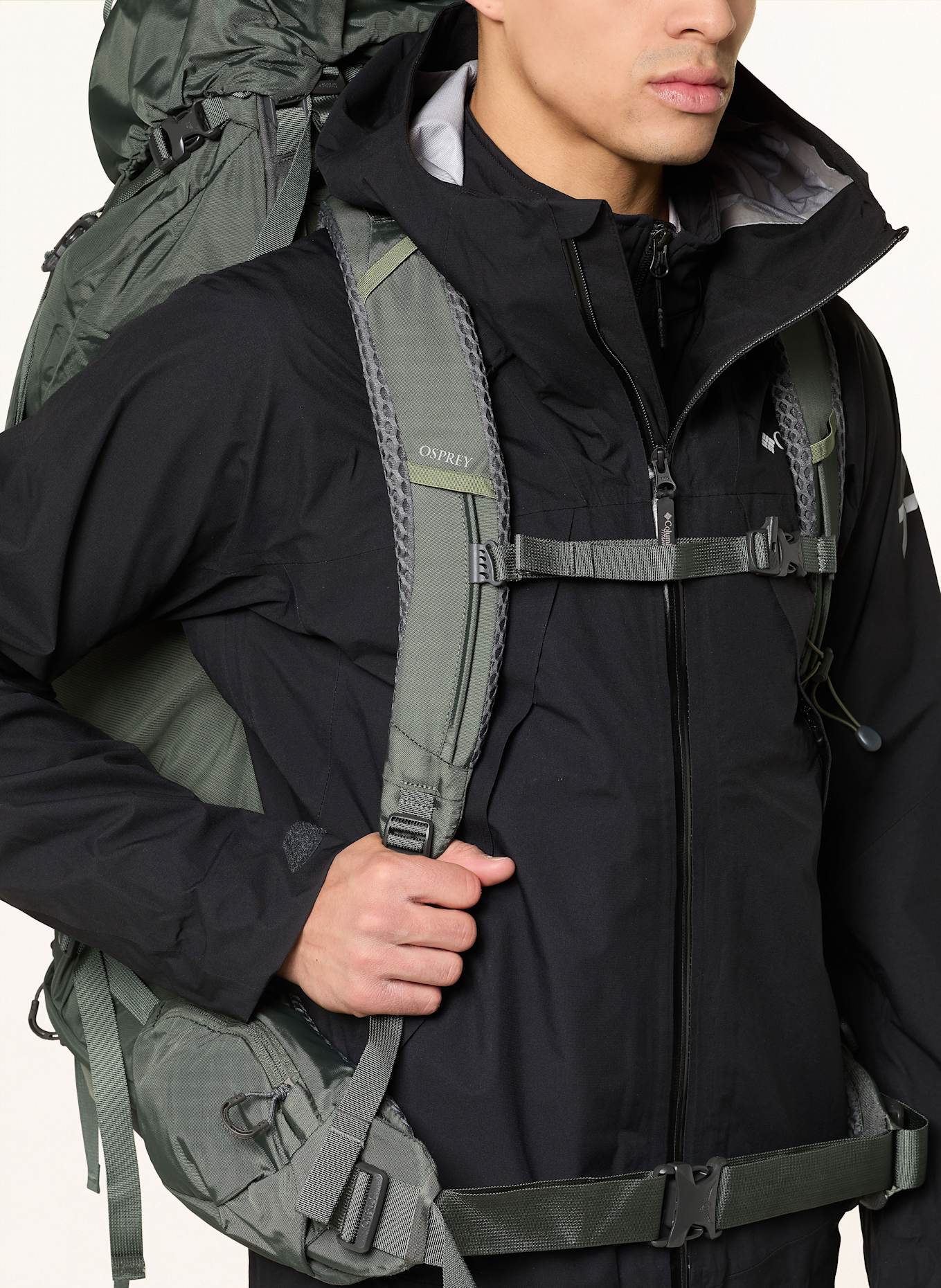 OSPREY Plecak KESTREL™ 58 L/XL 58 l: CIEMNOZIELONY