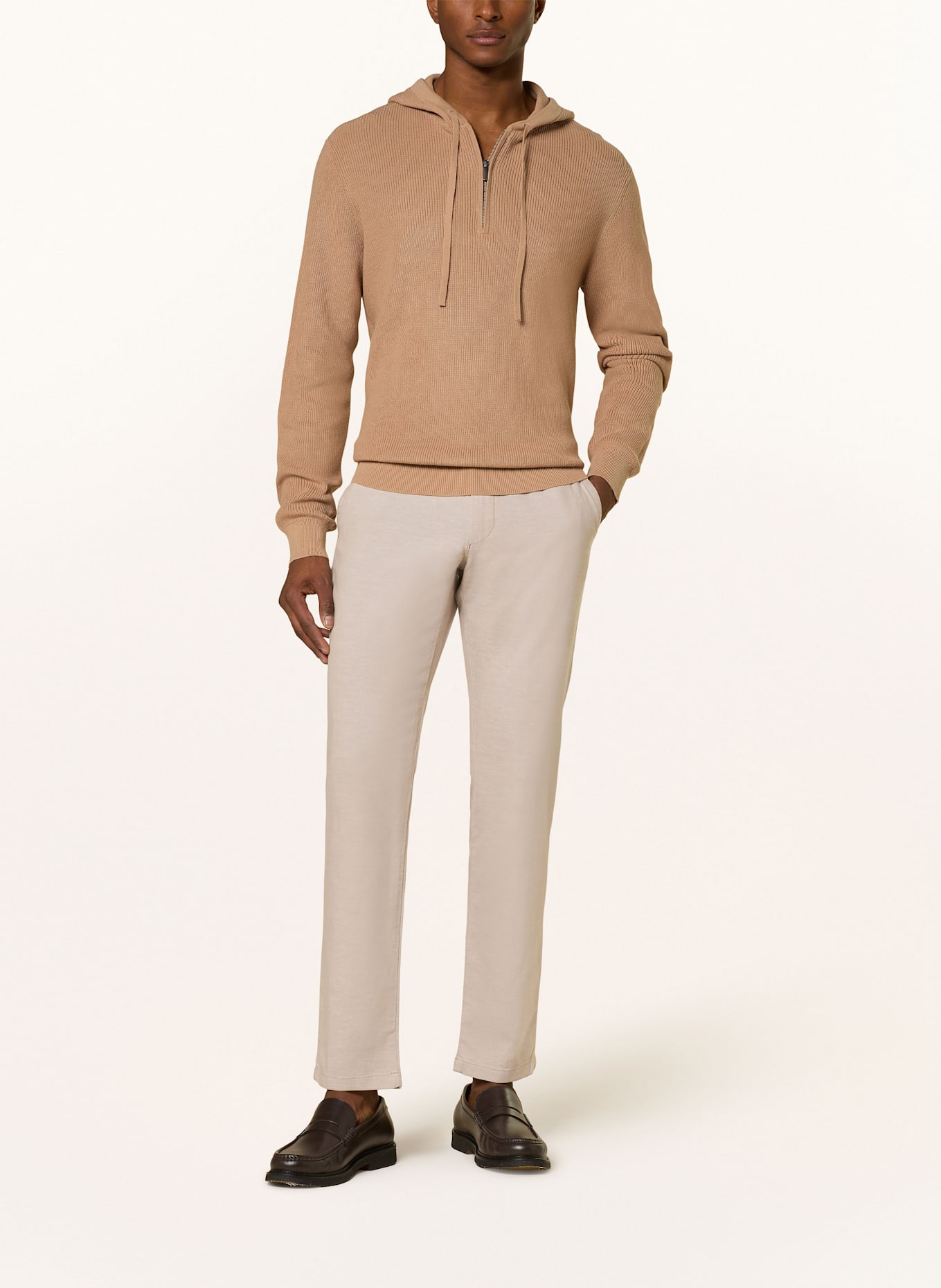 JOOP! JEANS Chinosy MATTHEW modern fit: JASNOBRĄZOWY