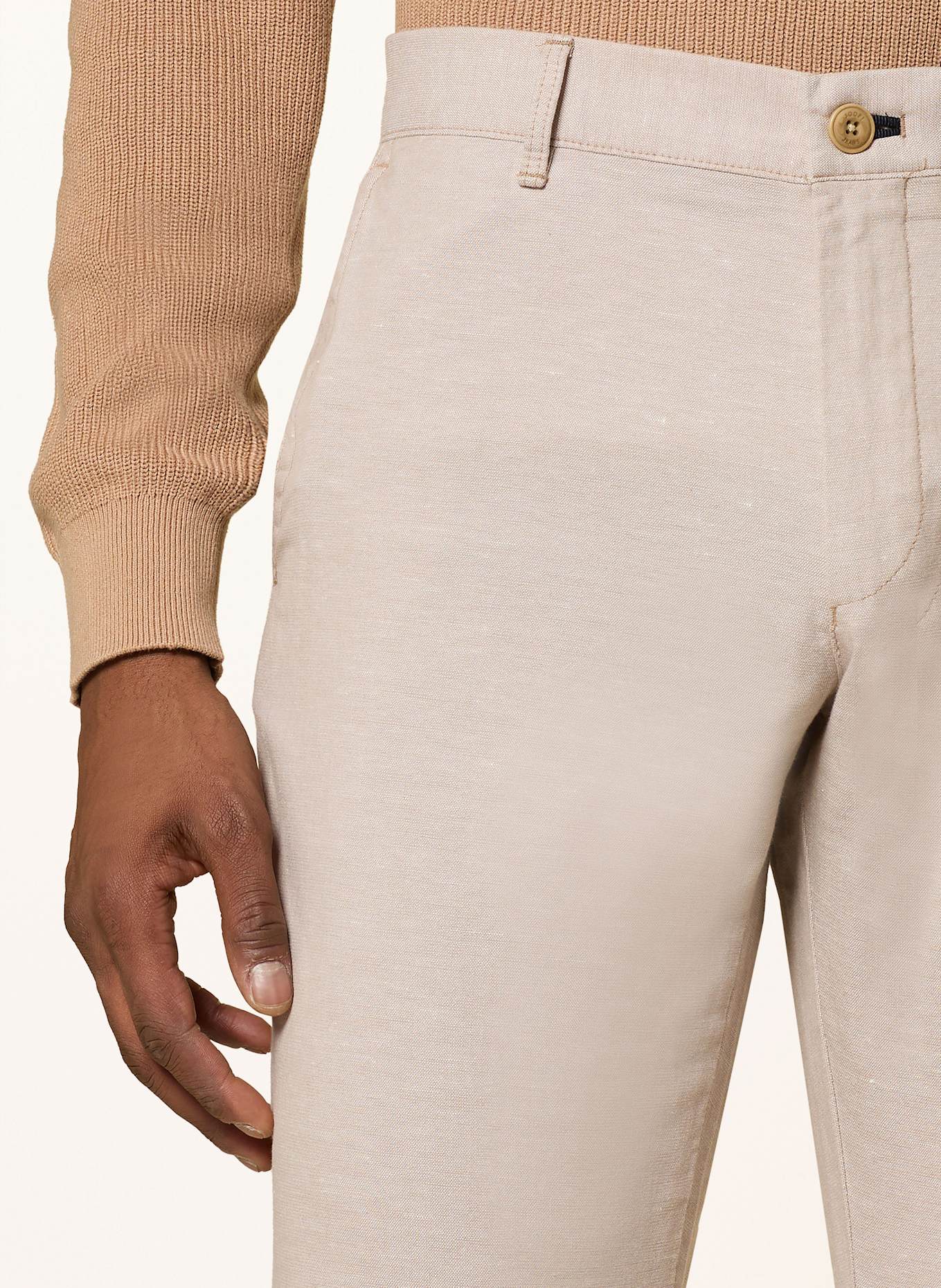 JOOP! JEANS Chinosy MATTHEW modern fit: JASNOBRĄZOWY