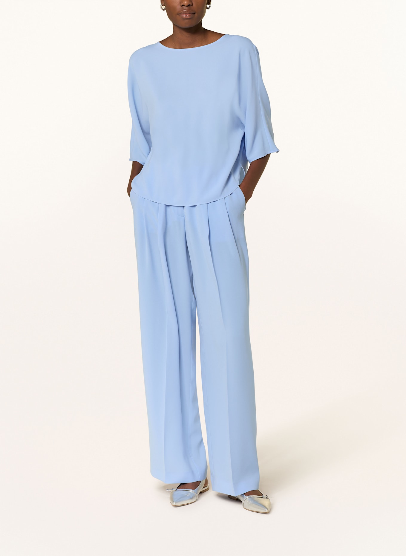 windsor. Halenka s 3/4 rukávem: TMAVĚ MODRÁ