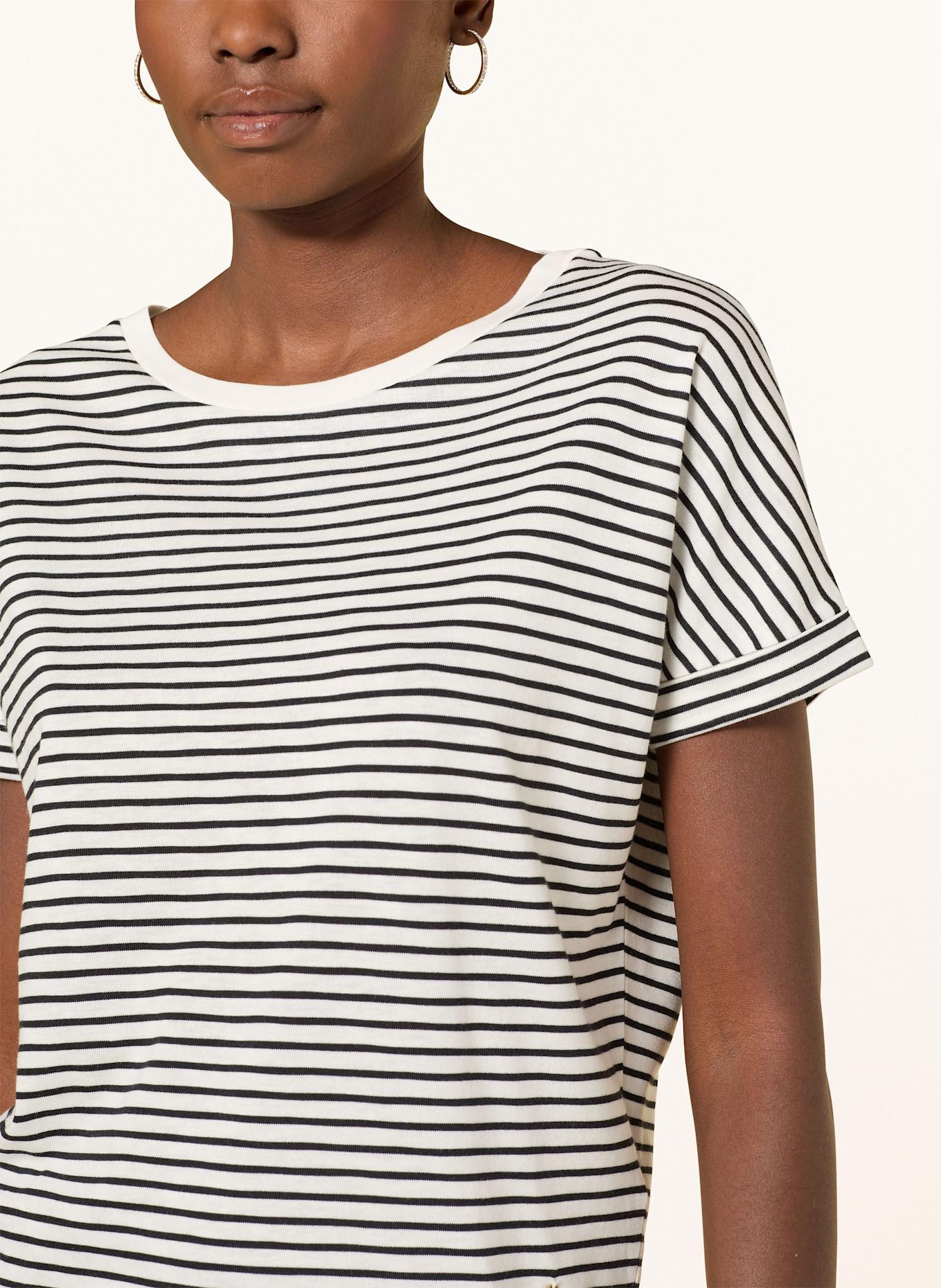 windsor. T-Shirt: WEISS / SCHWARZ