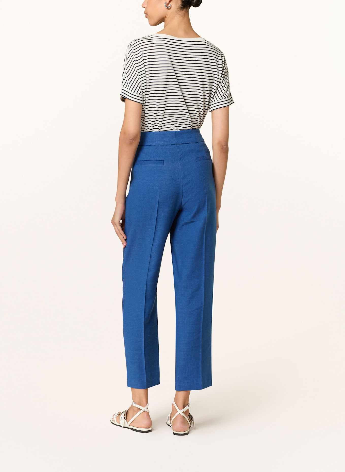 windsor. Tričko: BÍLÁ / TMAVĚ MODRÁ