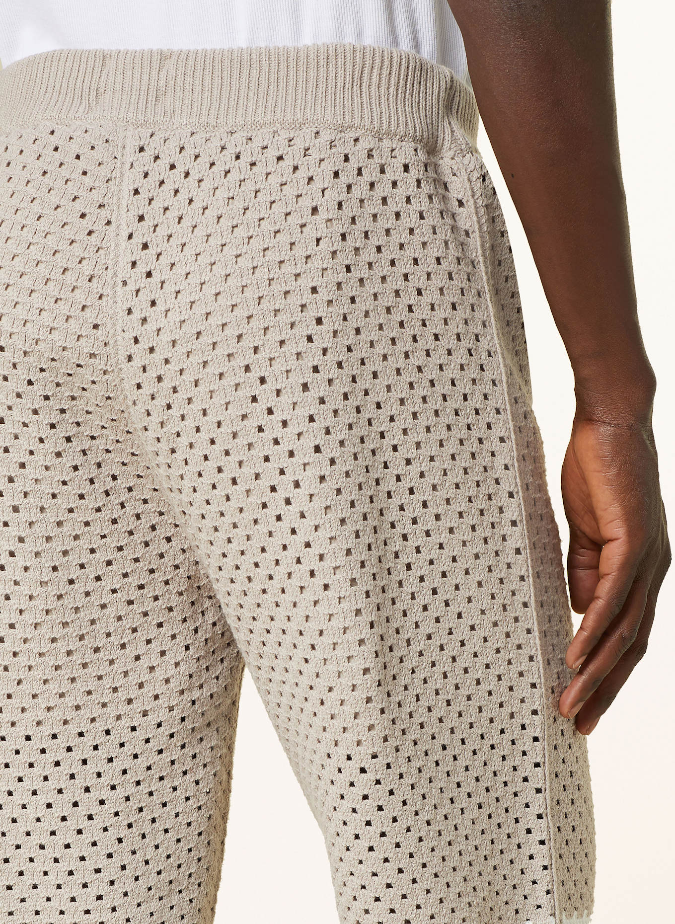 SCOTCH & SODA Strickshorts: TAUPE