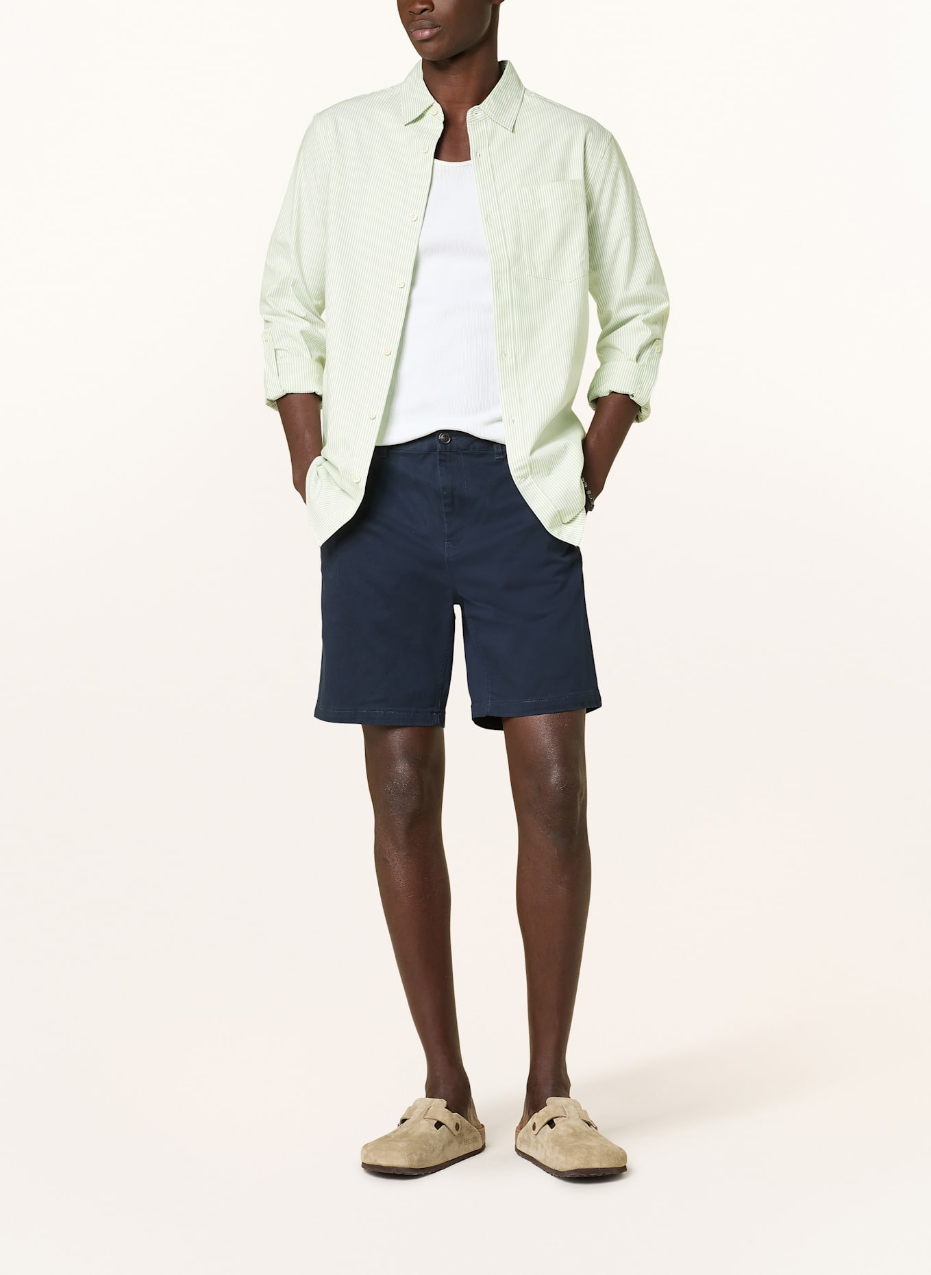 SCOTCH & SODA Chinoshorts STUART Slim Fit: DUNKELBLAU