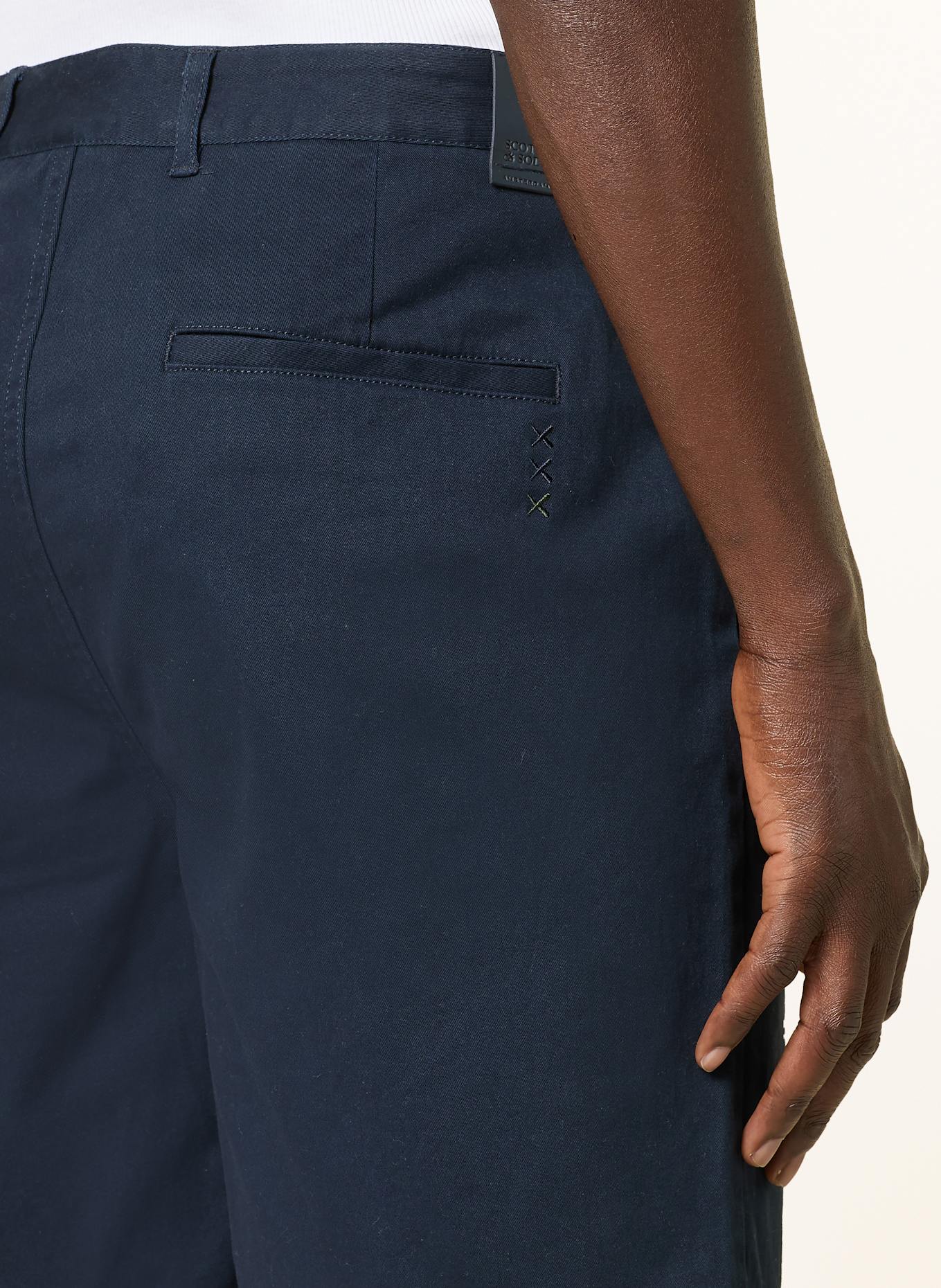 SCOTCH & SODA Chinoshorts STUART Slim Fit: DUNKELBLAU
