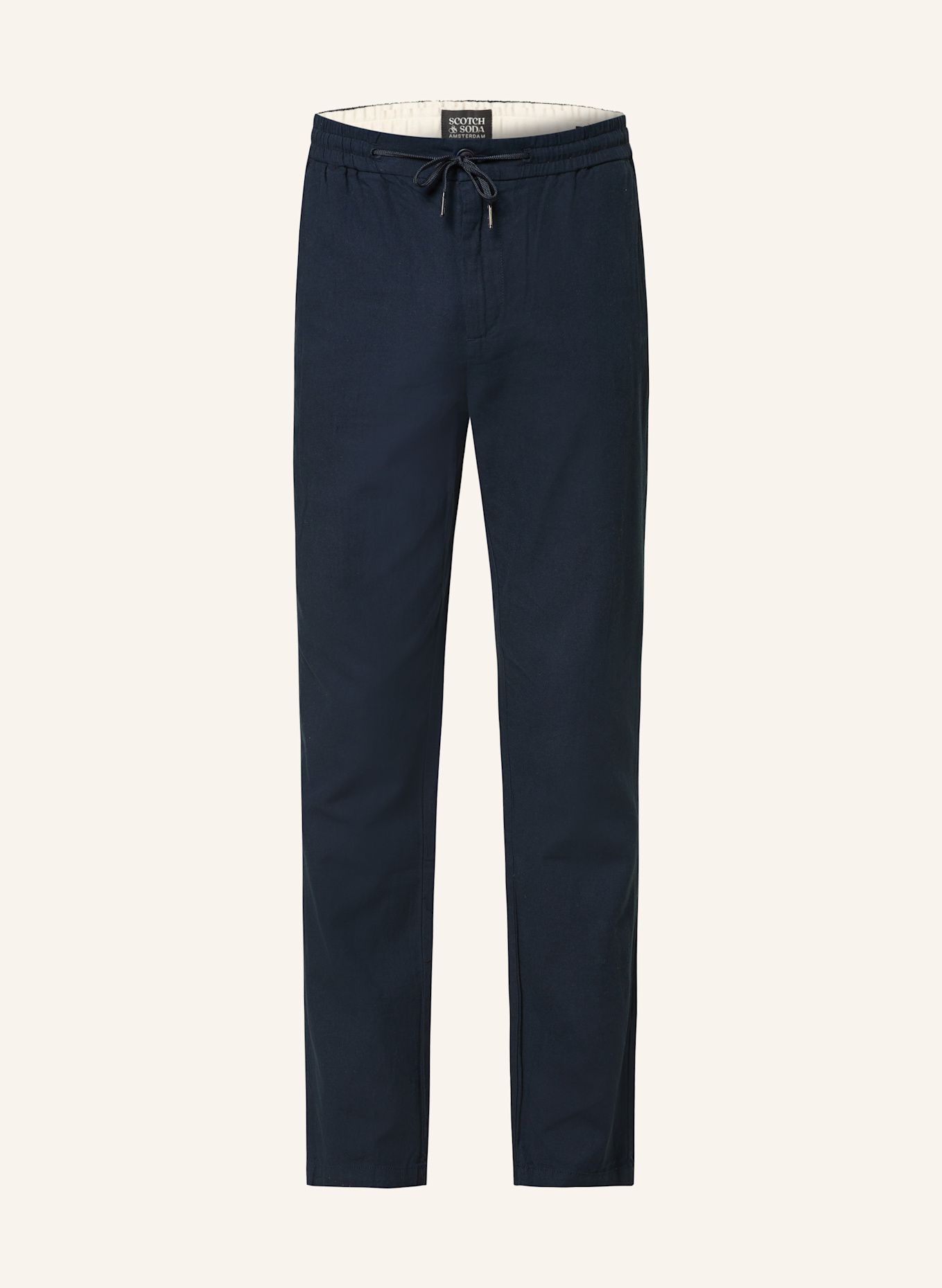 SCOTCH & SODA Chinos WARREN regular straight fit: DARK BLUE