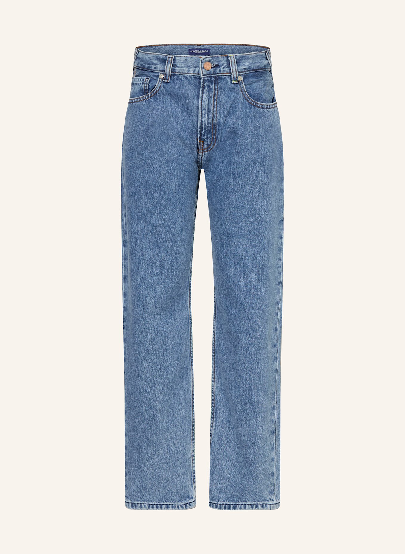 SCOTCH & SODA Jeans Loose Fit: 420 MEDIUM BLUE