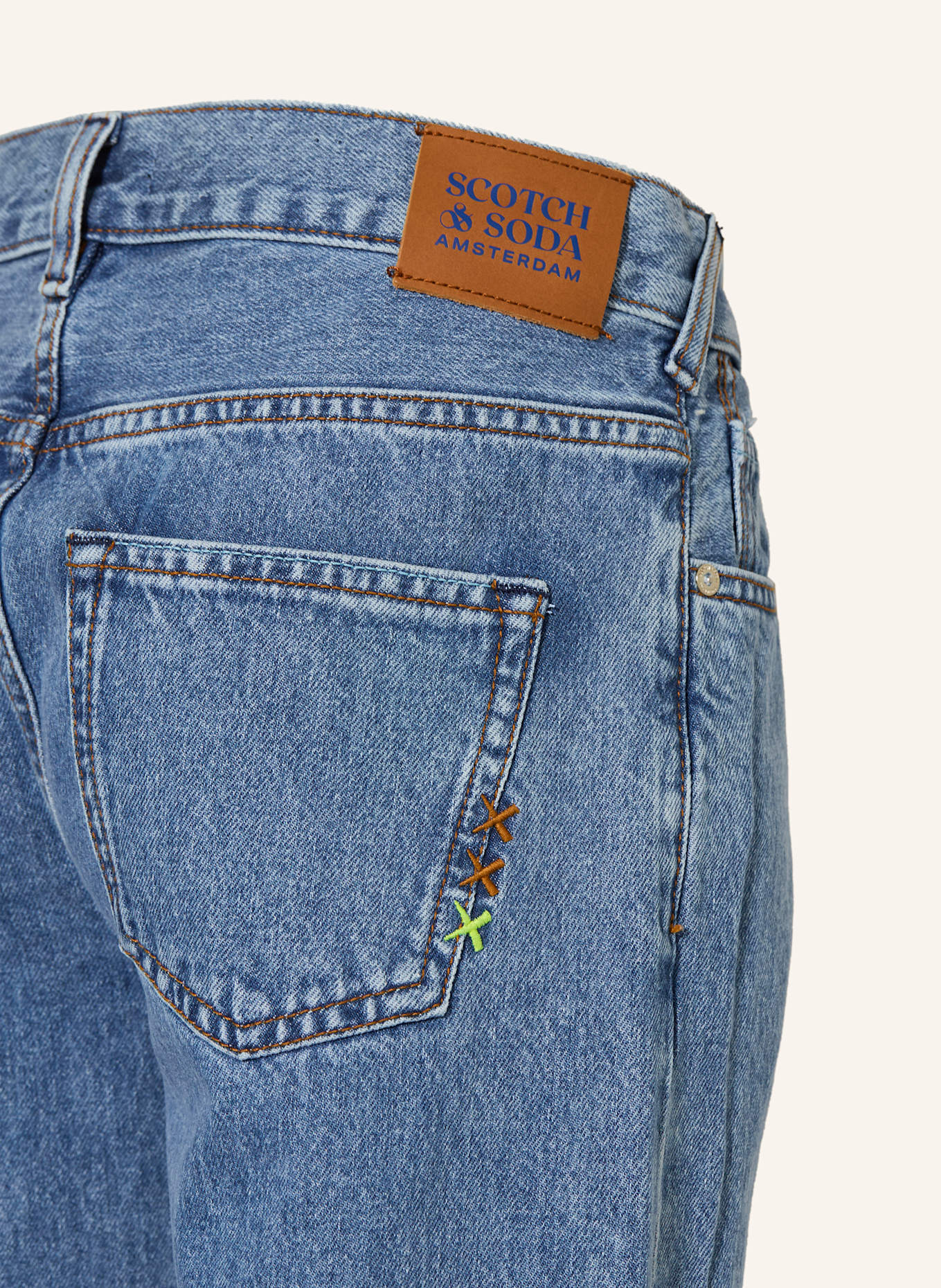 SCOTCH & SODA Jeans Loose Fit: 420 MEDIUM BLUE