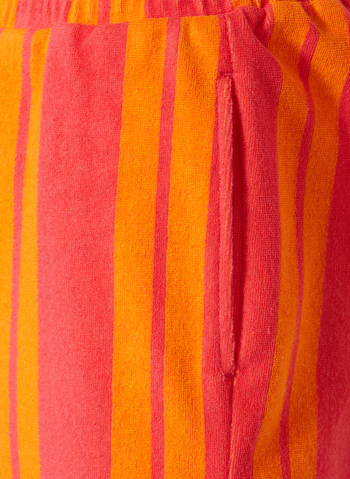 SCOTCH & SODA Frottee-Shorts: PINK / ORANGE