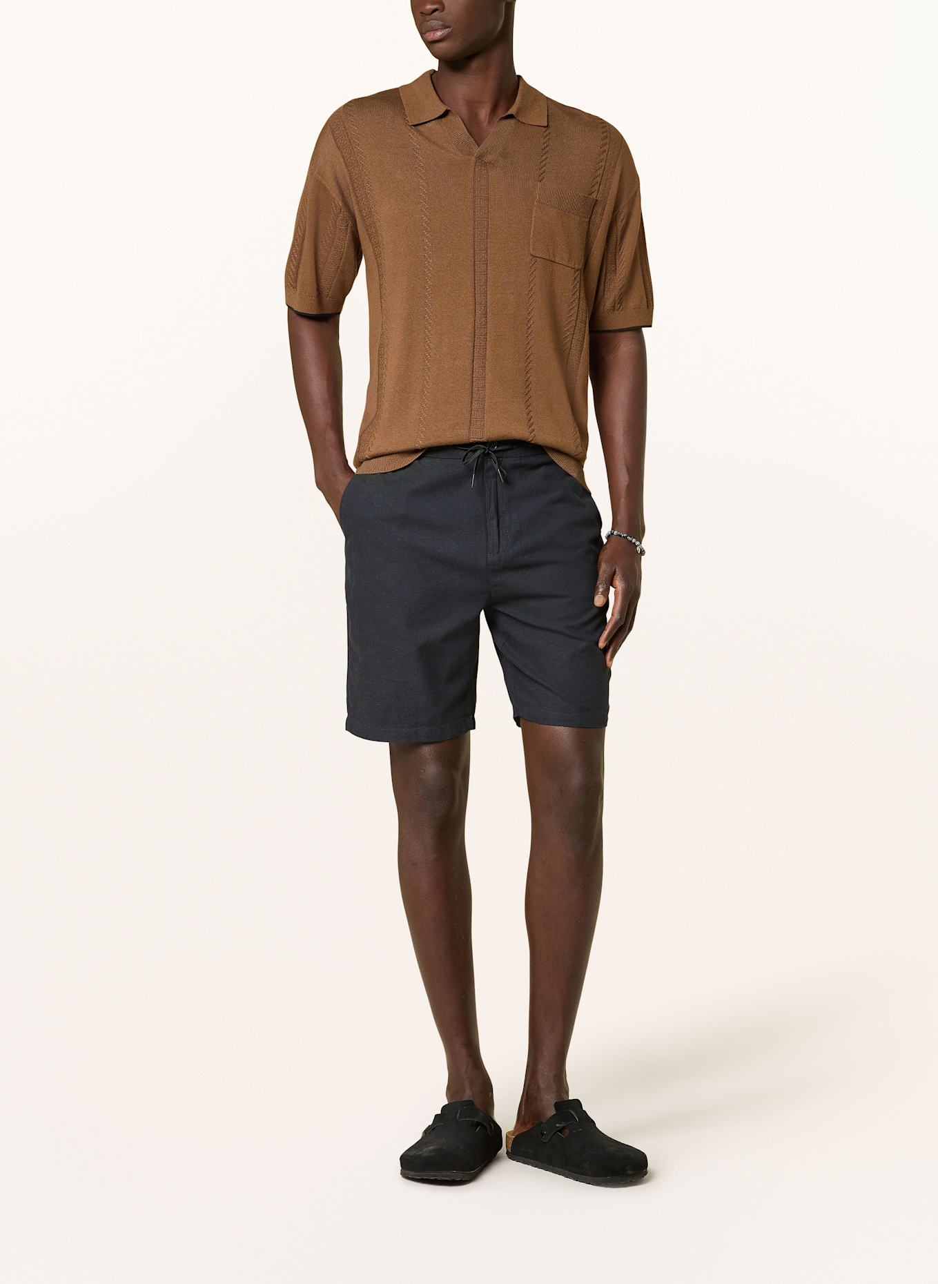 SCOTCH & SODA Shorts FAVE Slim Fit: BLACK