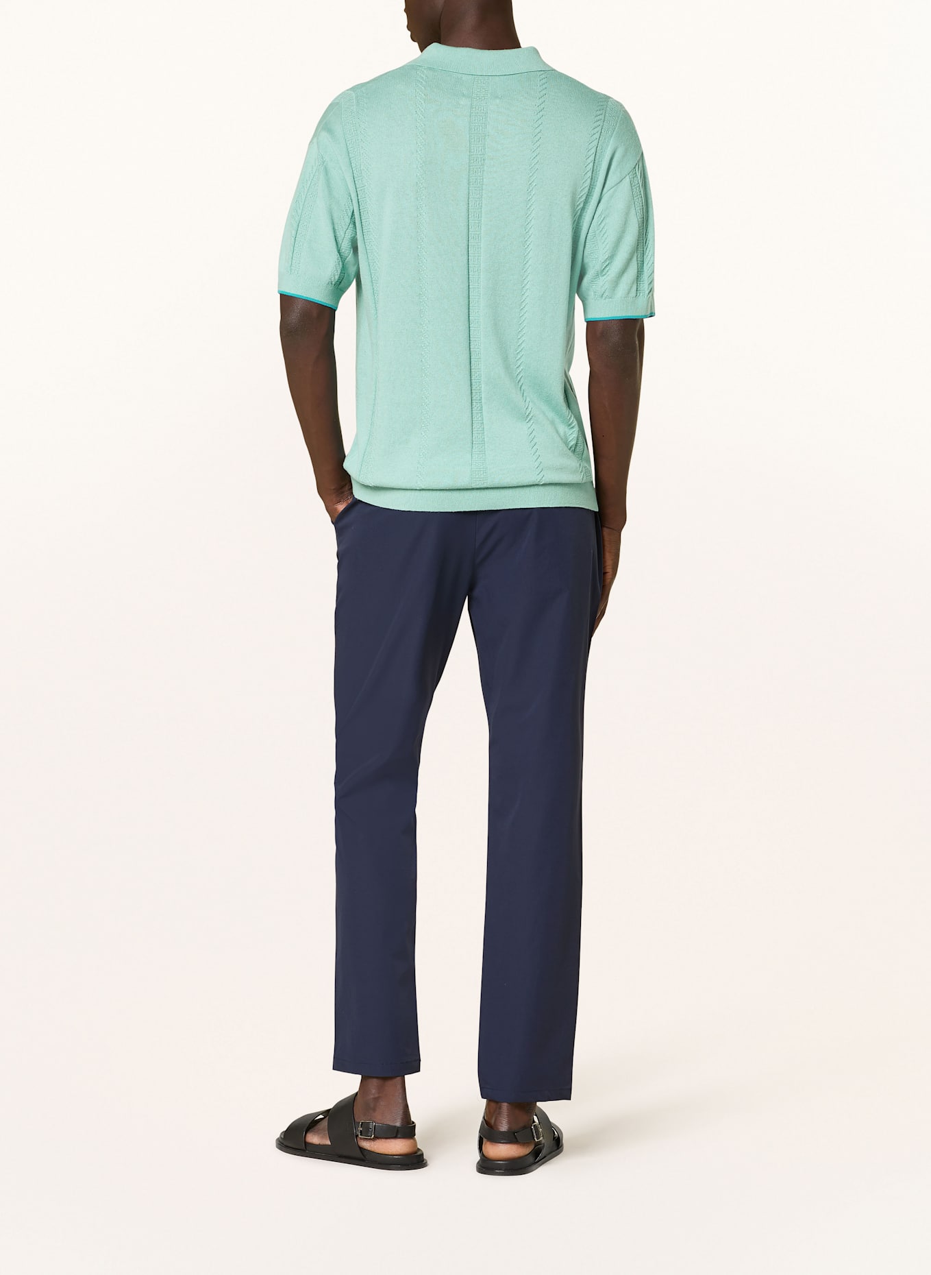 SCOTCH & SODA Chino WARREN im Jogging-Stil Regular Straight Fit: DUNKELBLAU