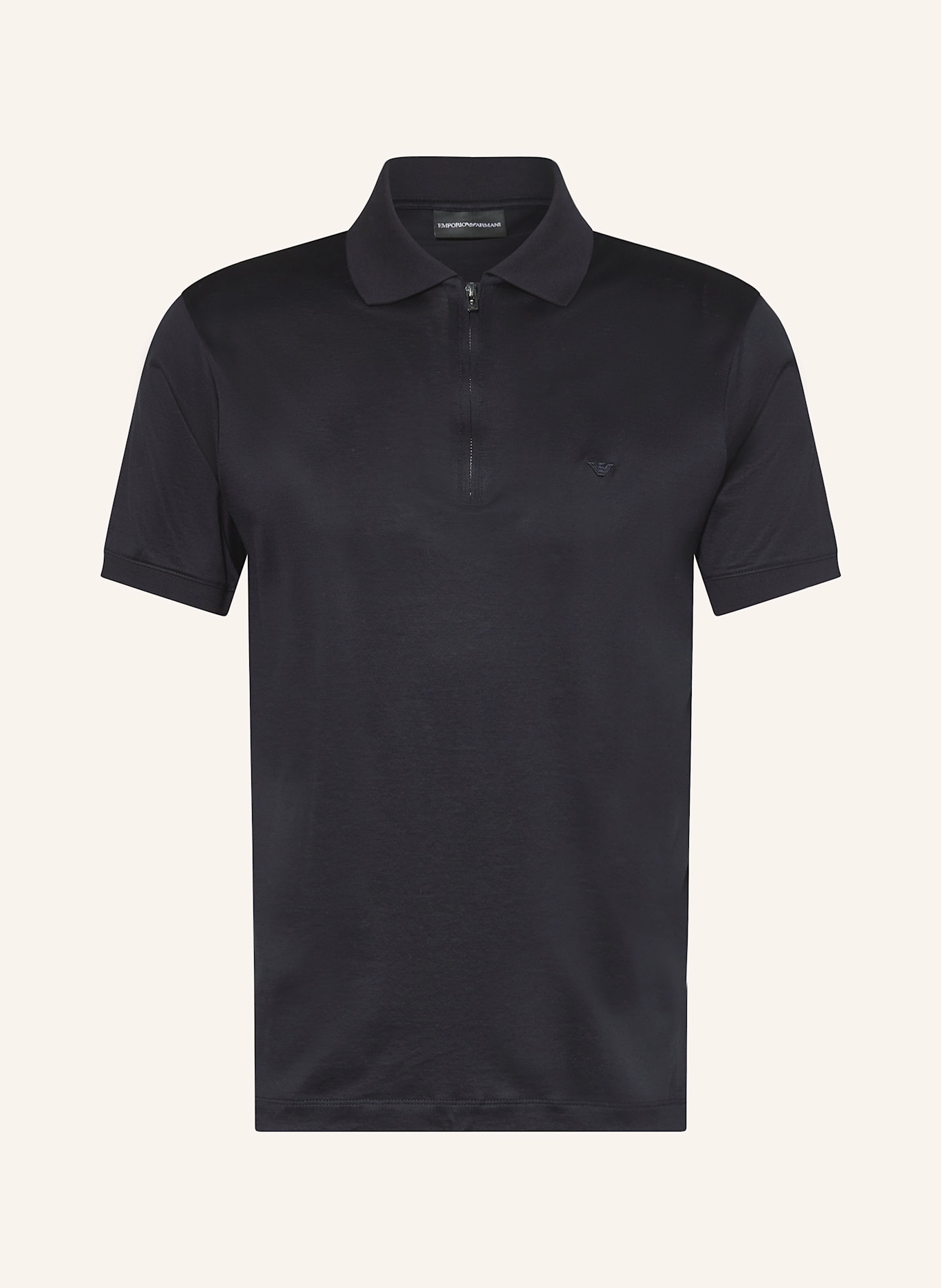 EMPORIO ARMANI Jersey-Poloshirt Regular Fit: DUNKELBLAU