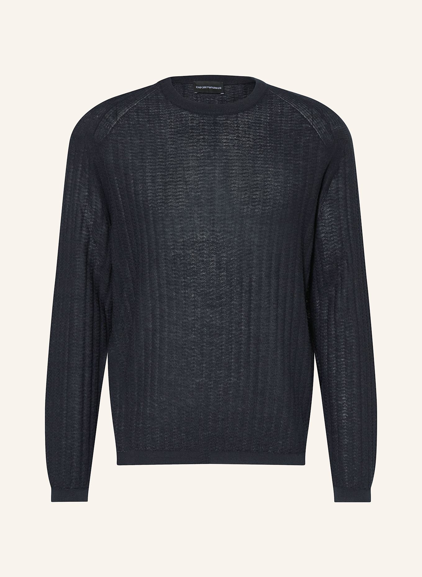 EMPORIO ARMANI Pullover: DUNKELBLAU