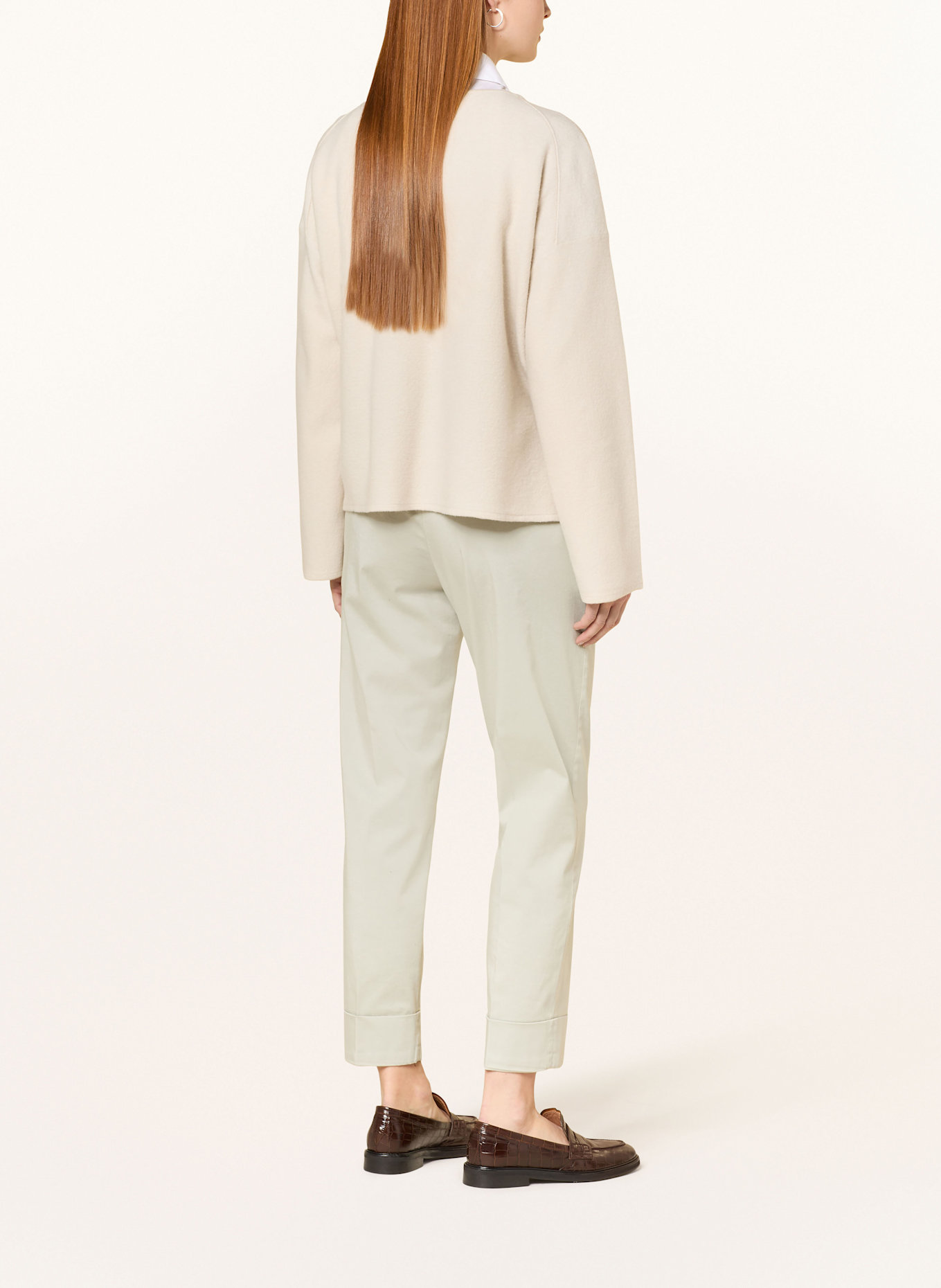 MASON'S 7/8 pants: LIGHT GRAY