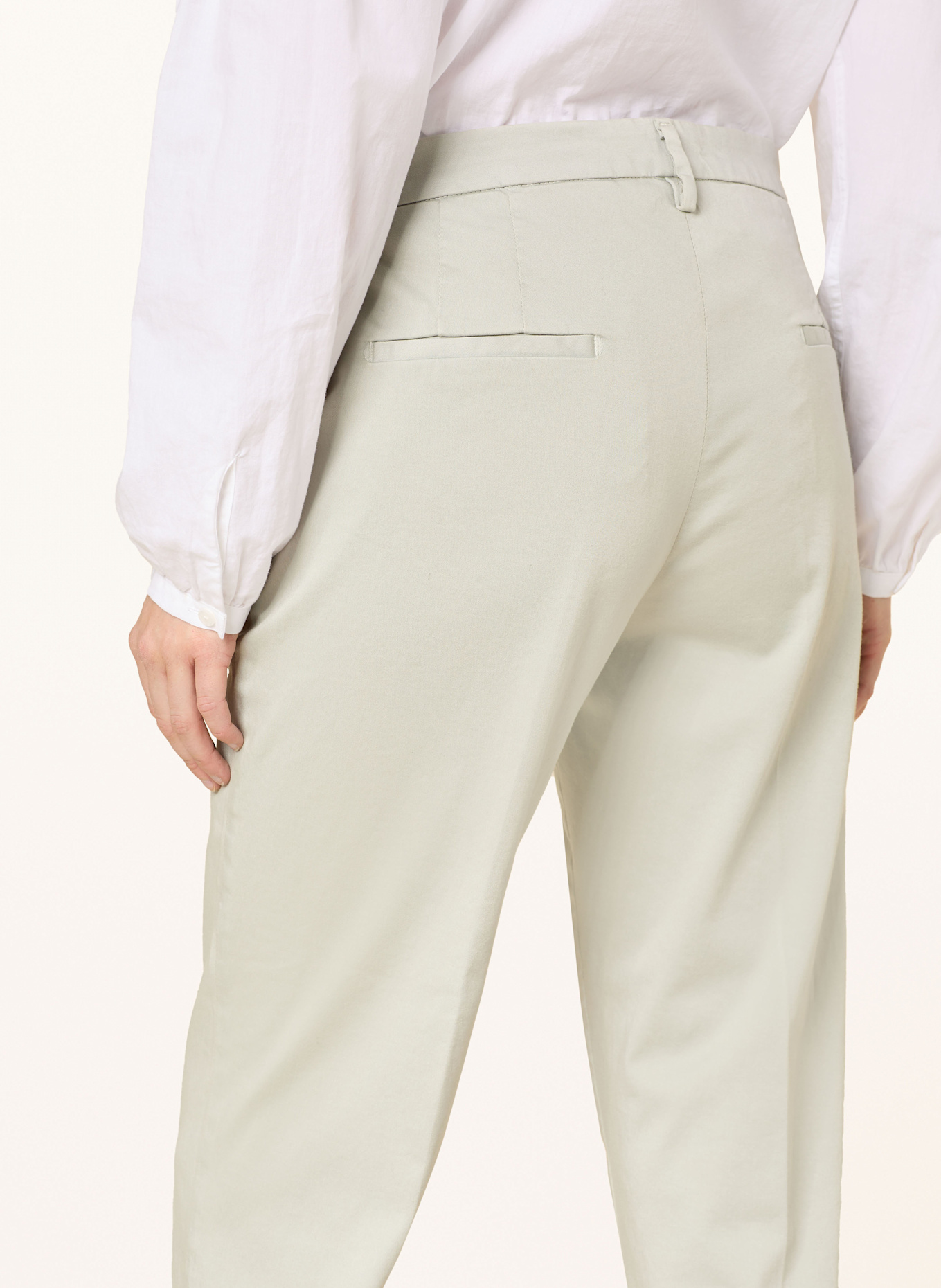 MASON'S 7/8 pants: LIGHT GRAY