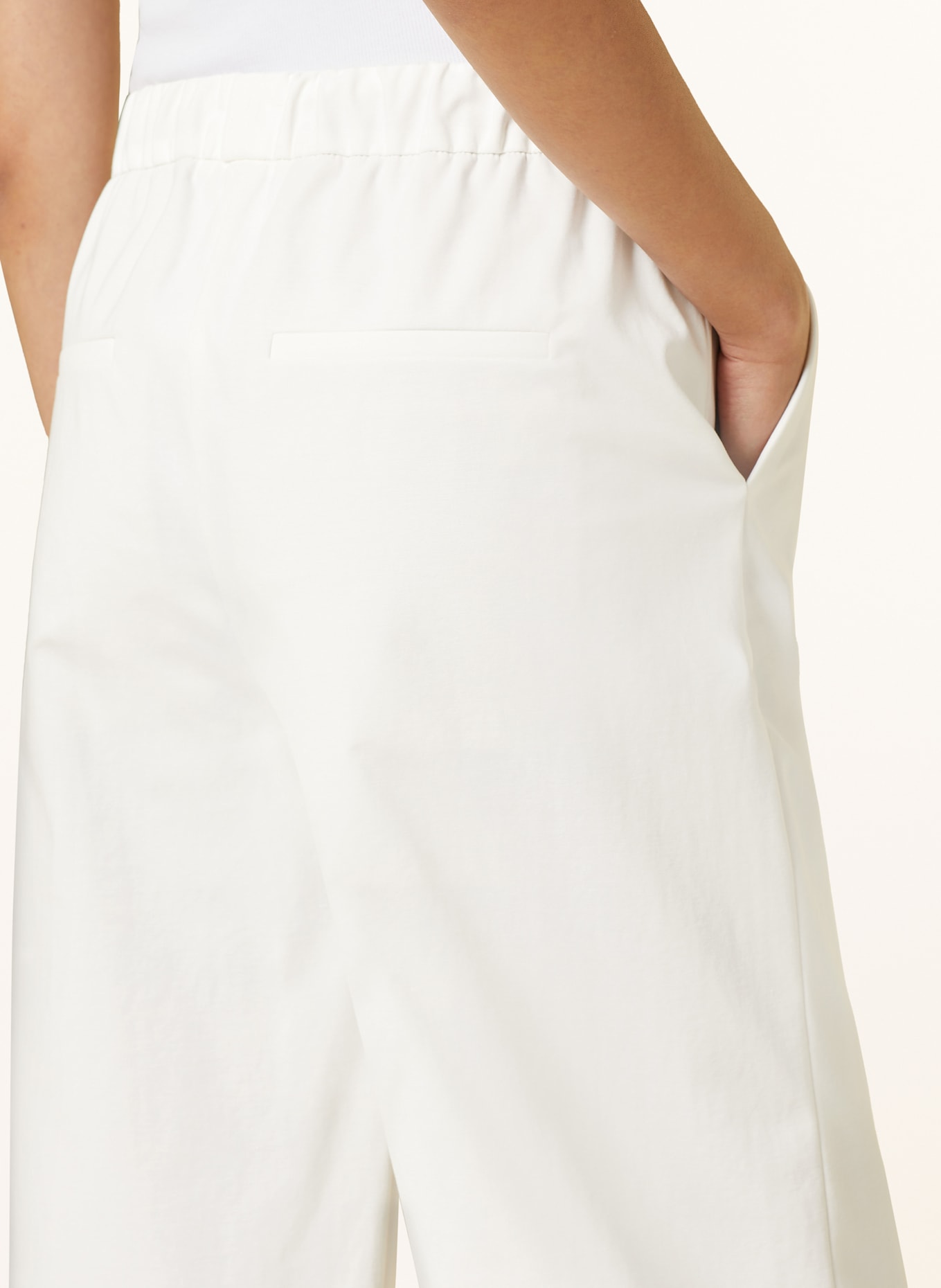 DRYKORN Marlenehose CONSIDER aus Jersey: ECRU