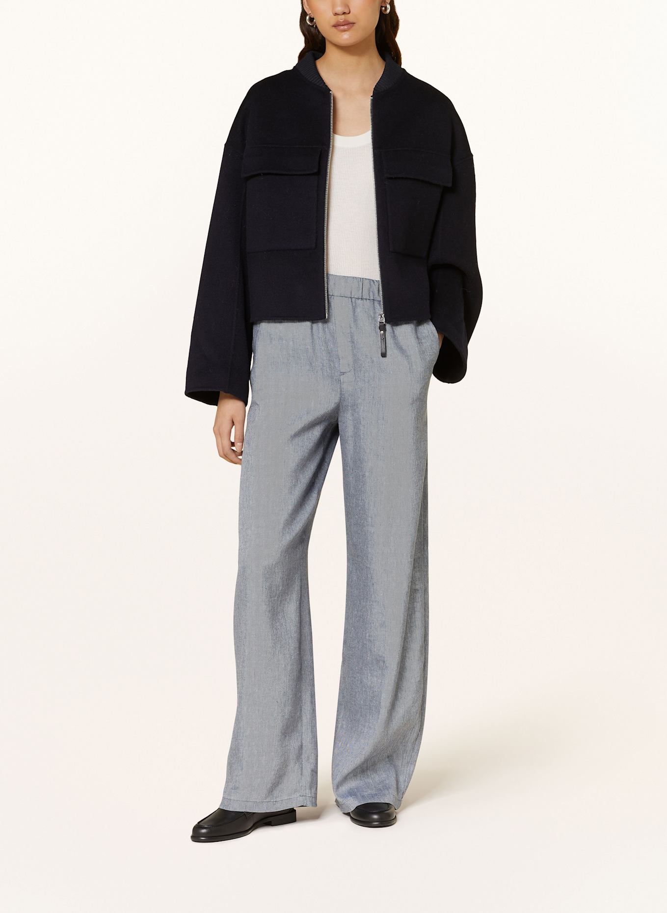 DRYKORN Hose CONSIDER: BLAU