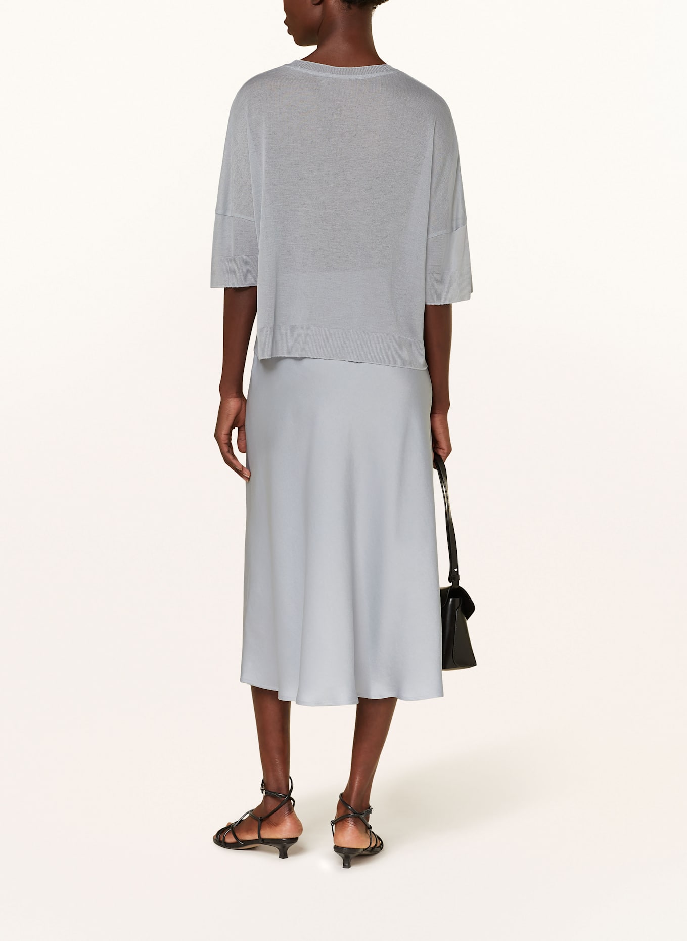 DRYKORN Pullover KUSIA: BLAUGRAU
