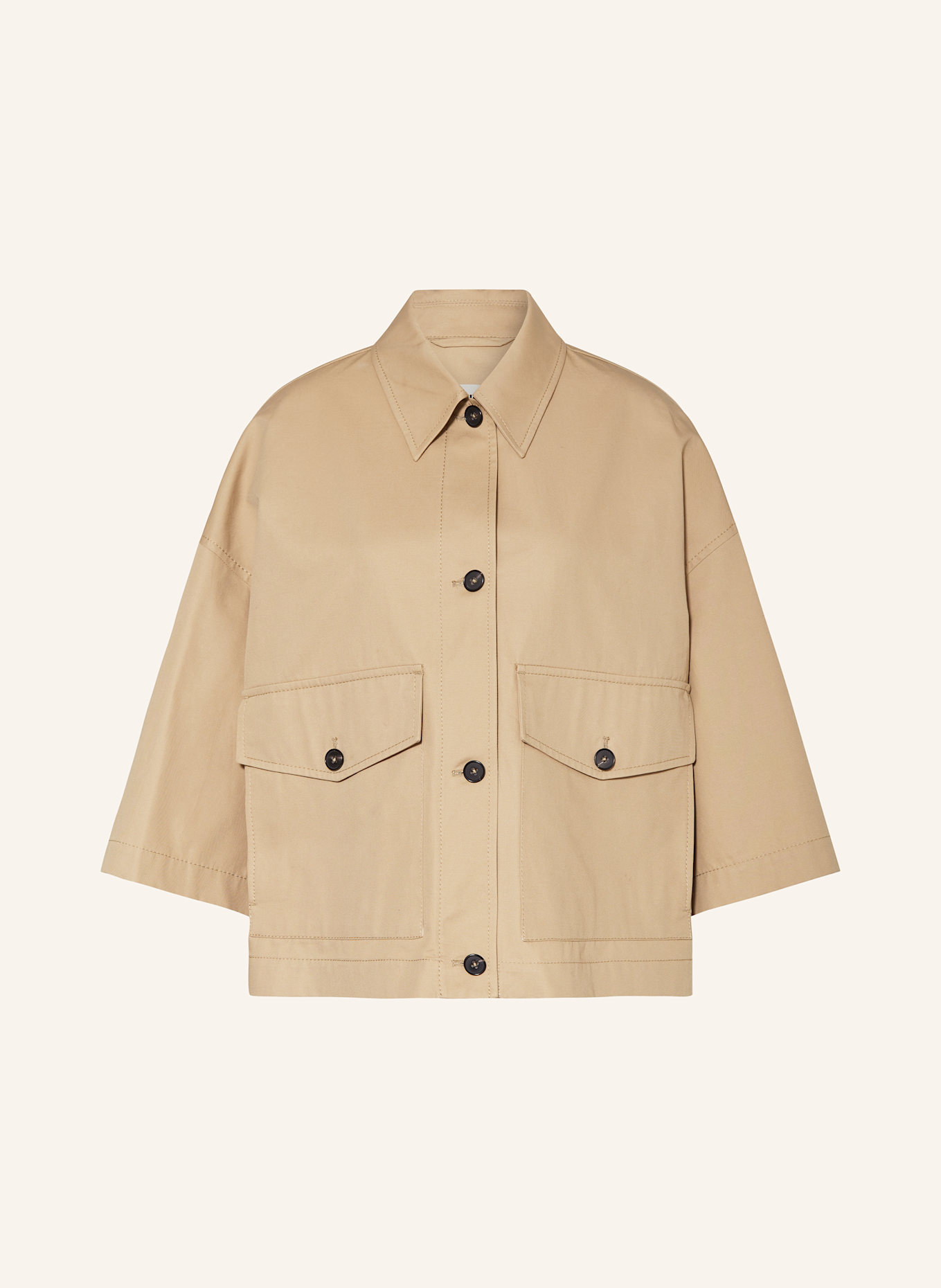 DRYKORN Jacke ANS mit 3/4-Arm: CAMEL