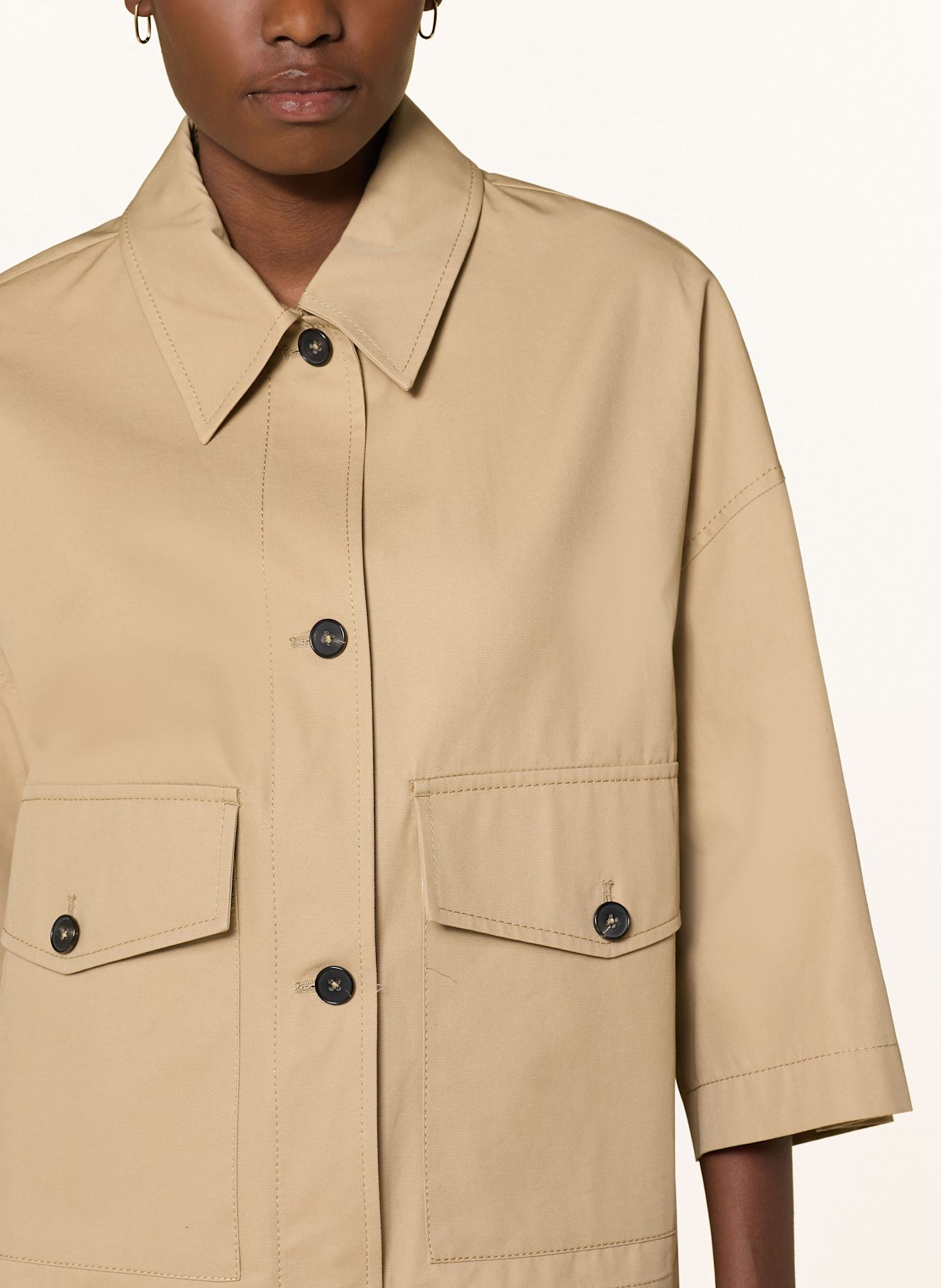 DRYKORN Jacke ANS mit 3/4-Arm: CAMEL