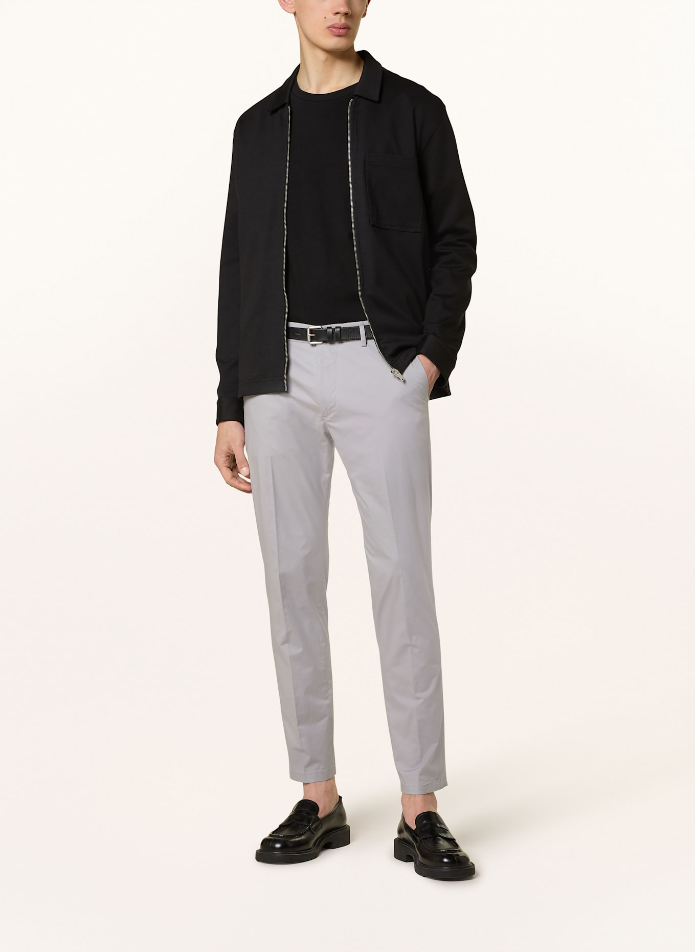 DRYKORN Chino AJEND Extra Slim Fit: HELLGRAU