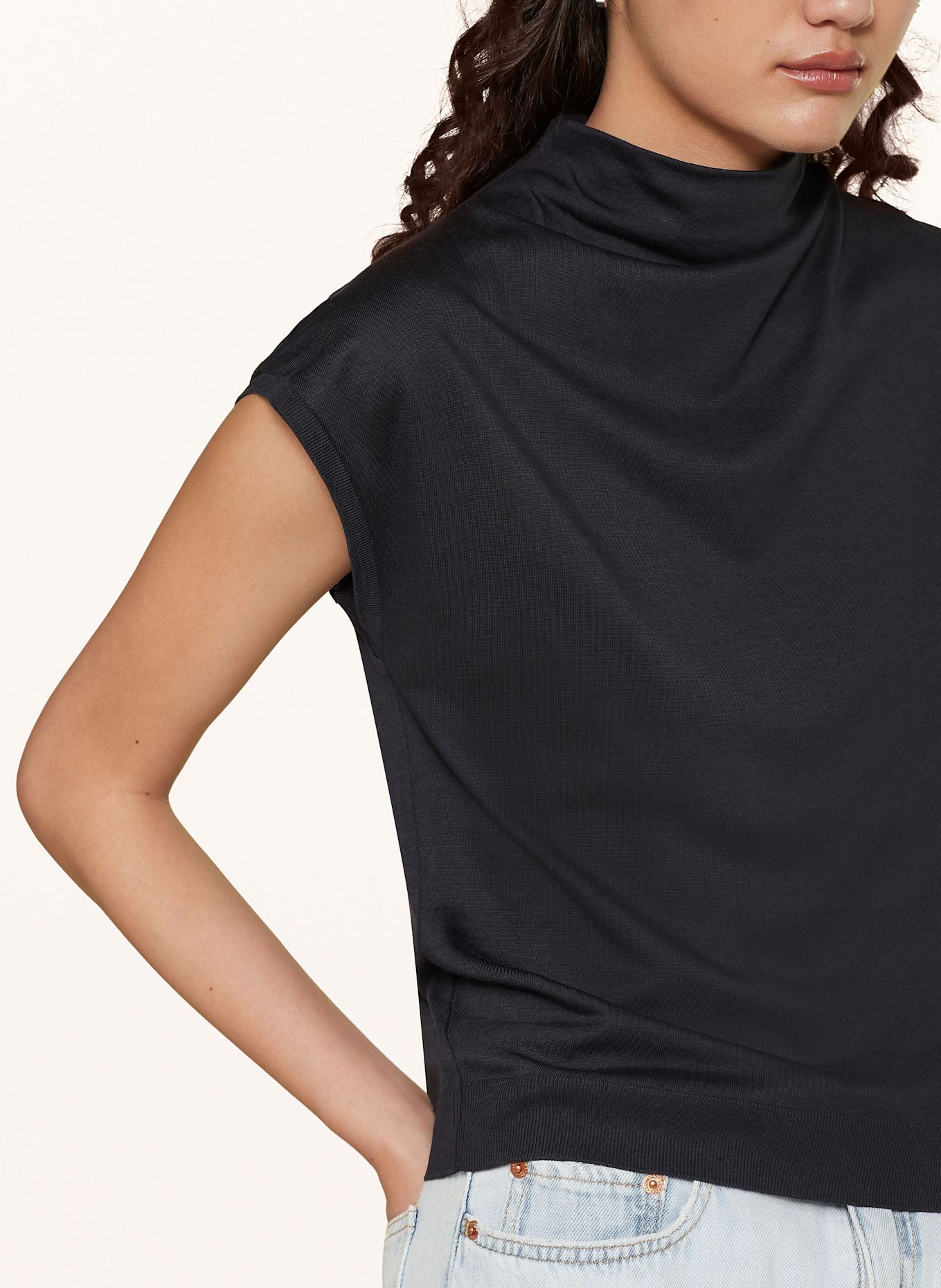 DRYKORN T-Shirt SOLEMNO: DUNKELBLAU