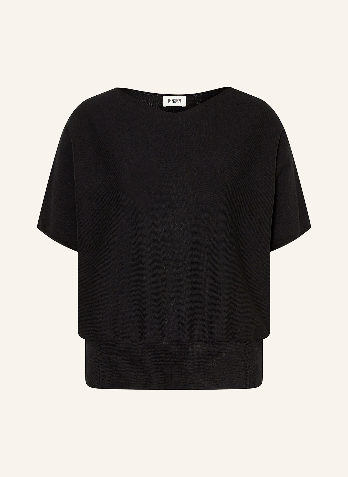 DRYKORN Strickshirt SOMELI: SCHWARZ