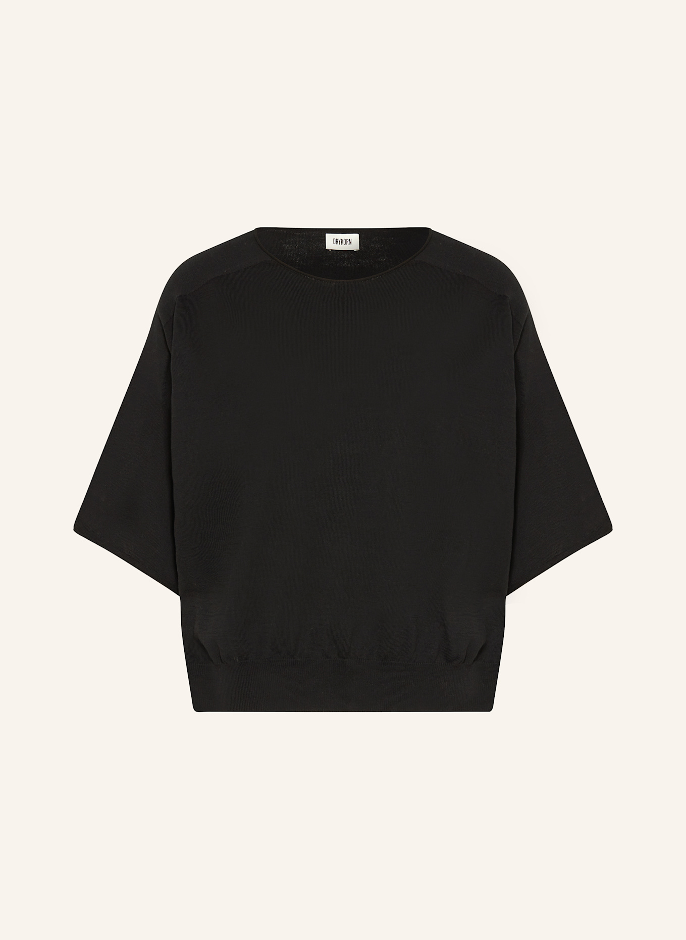 DRYKORN Strickshirt DILARY: SCHWARZ