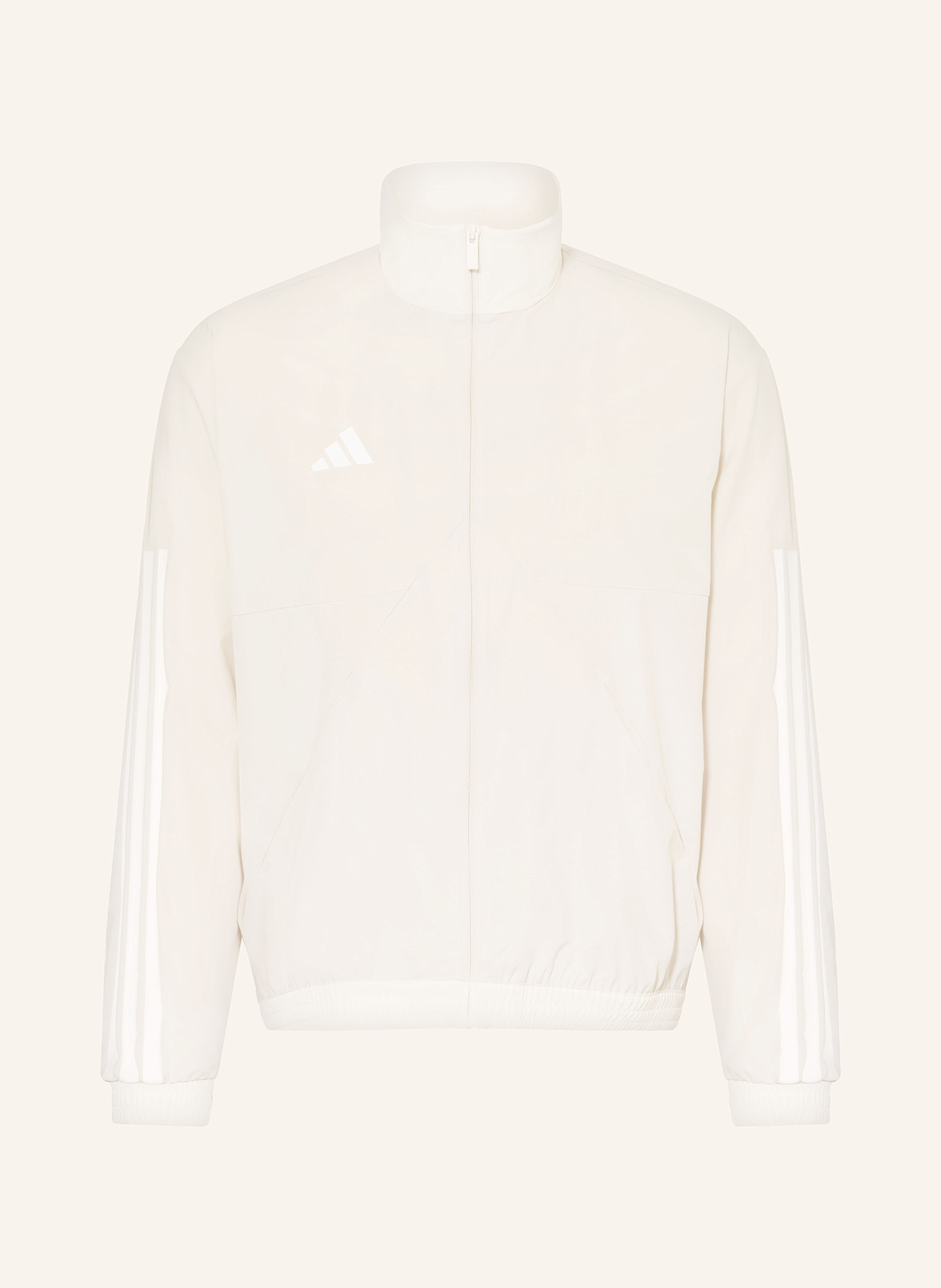 adidas Trainingsjacke HOUSE OF TIRO WOVEN: CREME/ WEISS