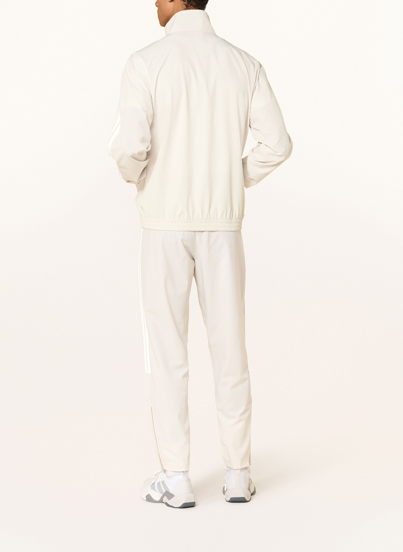 adidas Trainingsjacke HOUSE OF TIRO WOVEN: CREME/ WEISS