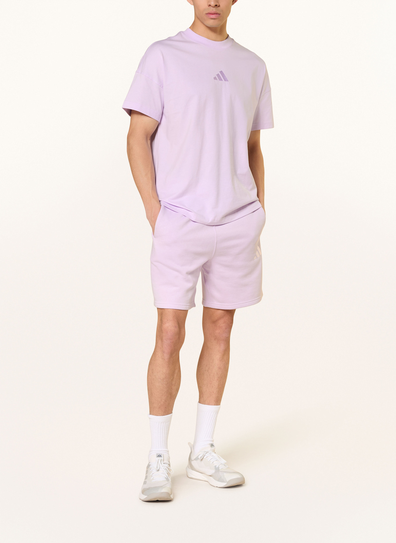 adidas Sweatshorts ALL SZN: HELLLILA