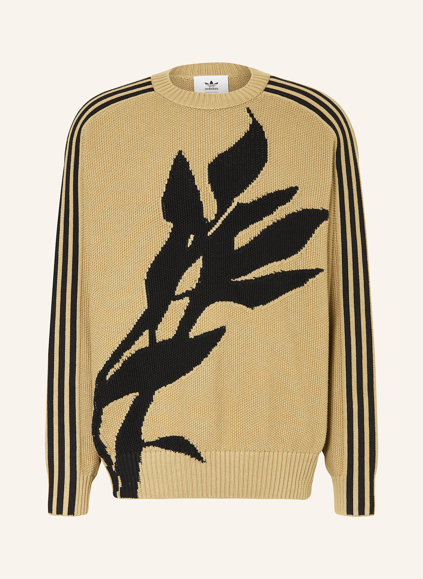 adidas Oversized-Pullover SONG FOR THE MUTE FULL: KHAKI/ SCHWARZ