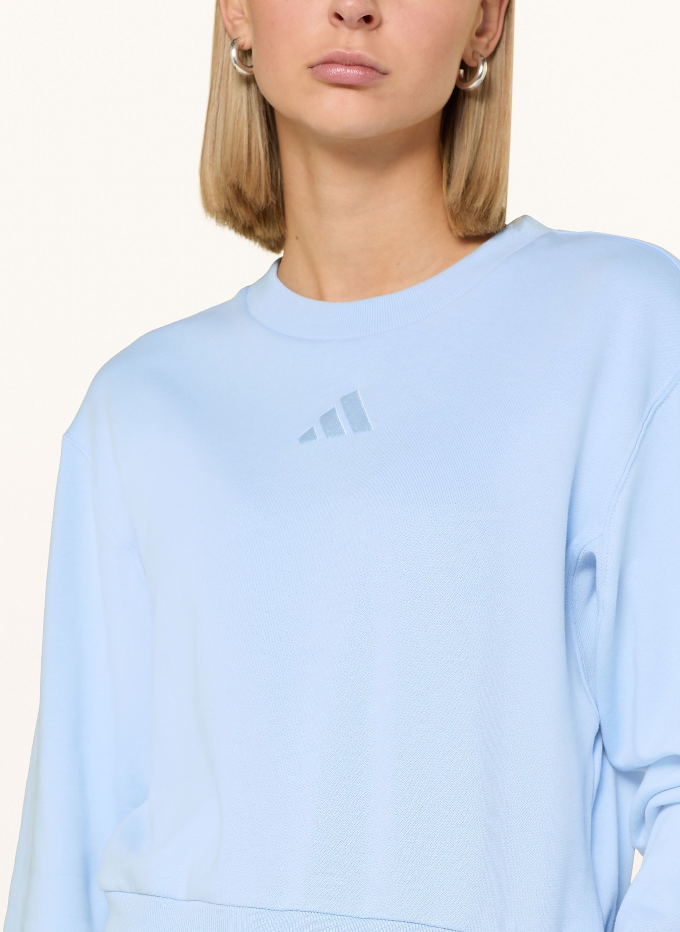adidas Pullover ALL SZN FRENCH TERRY REGULAR SWEATSHIRT: HELLBLAU