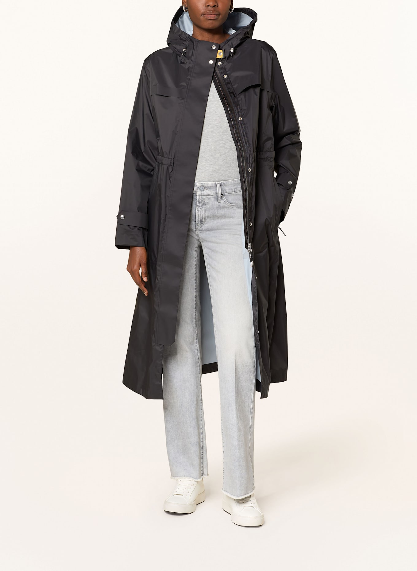 PARAJUMPERS Regenmantel YAKURA: SCHWARZ