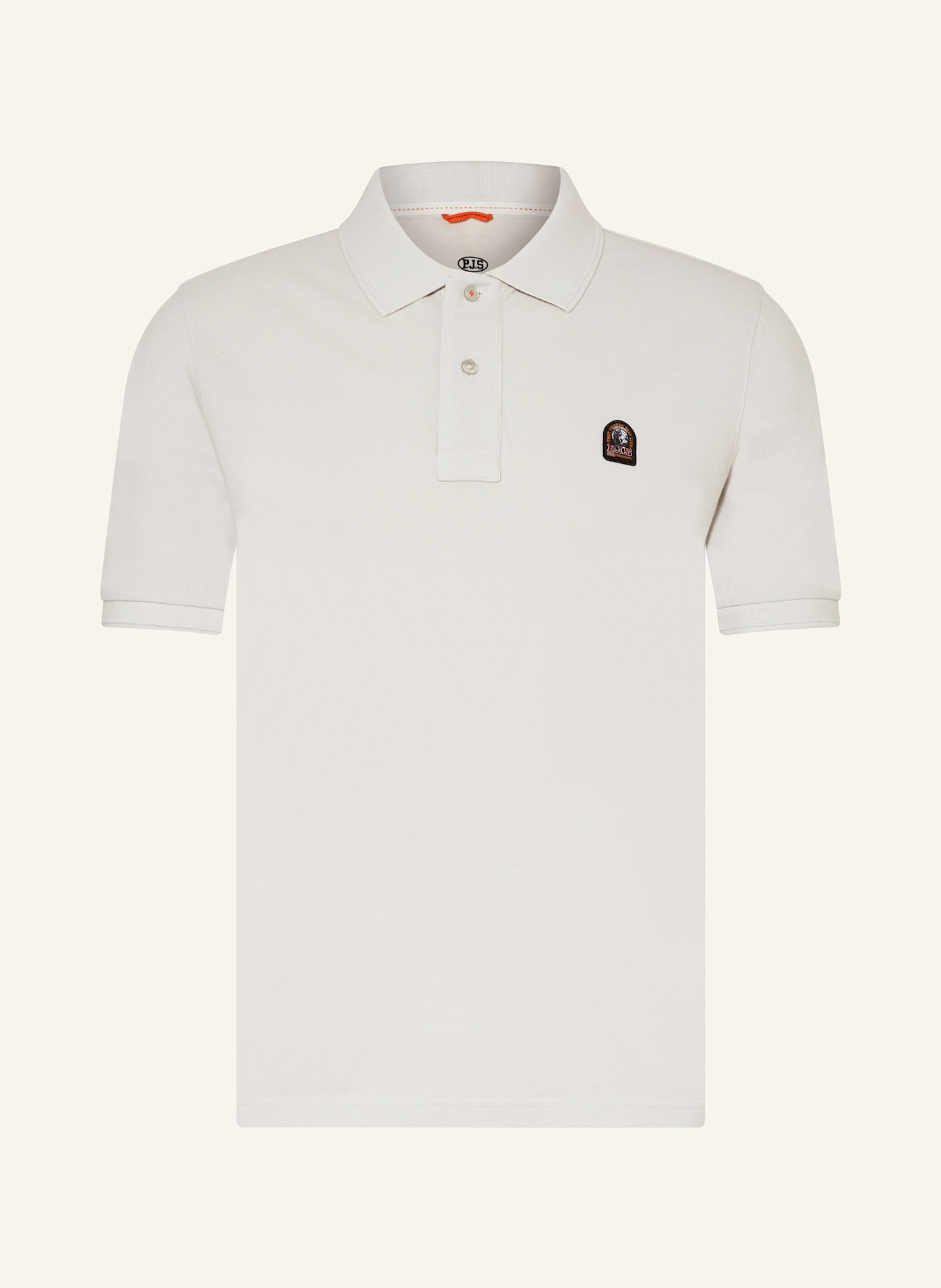 PARAJUMPERS Polokošile z piké: SVĚTLE ŠEDÁ