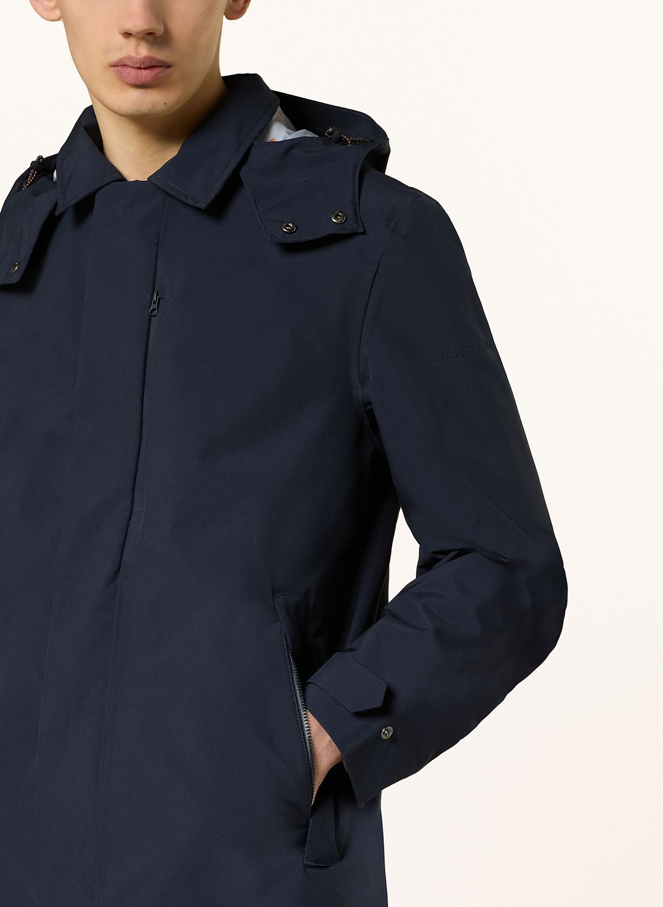 SAVE THE DUCK Parka: DUNKELBLAU