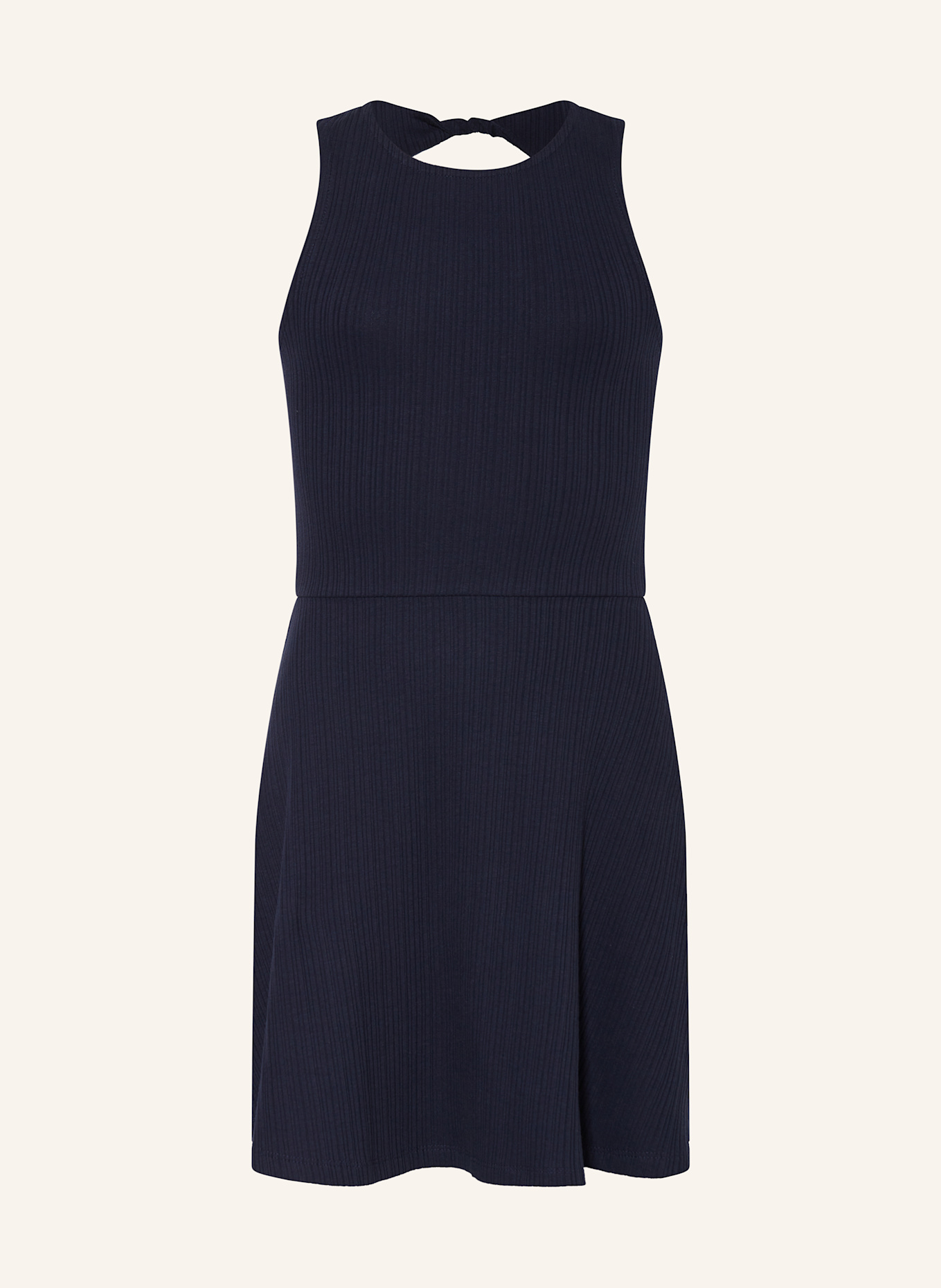 s.Oliver RED Sukienka z dżerseju z wycięciem: GRANATOWY