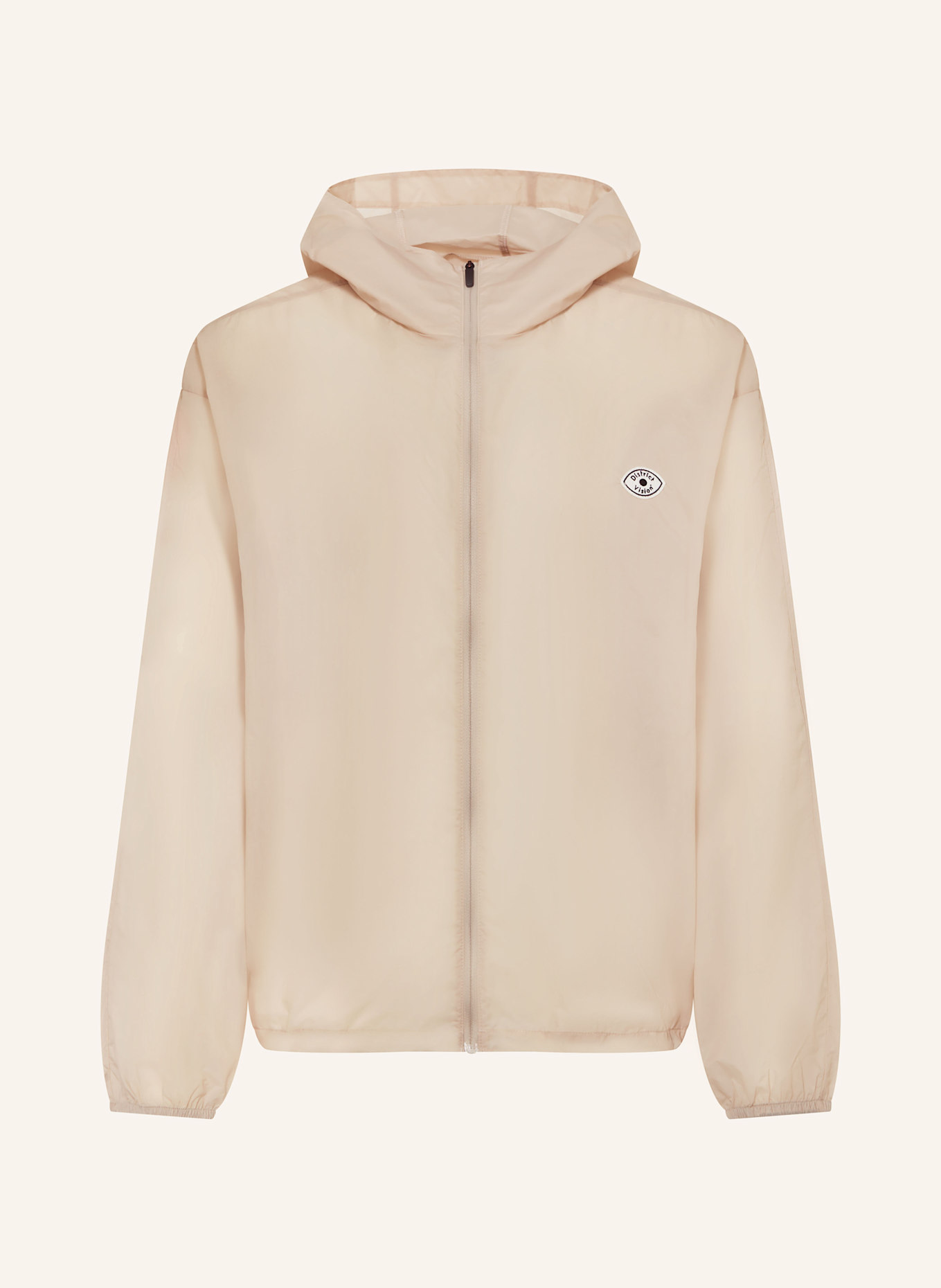 District Vision Kurtka do biegania ULTRALIGHT: JASNOBRĄZOWY