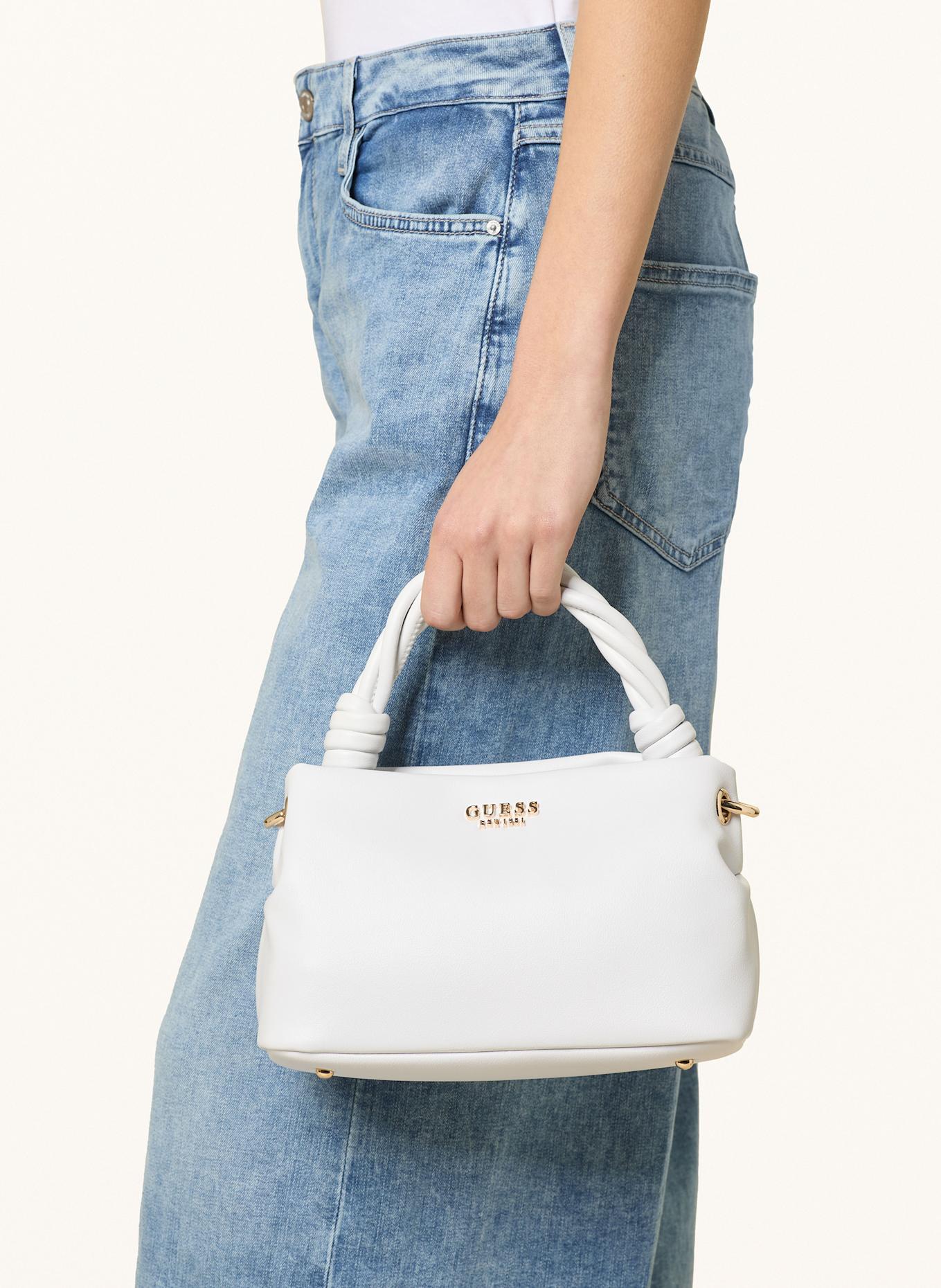 GUESS Handtasche SANSA: WEISS